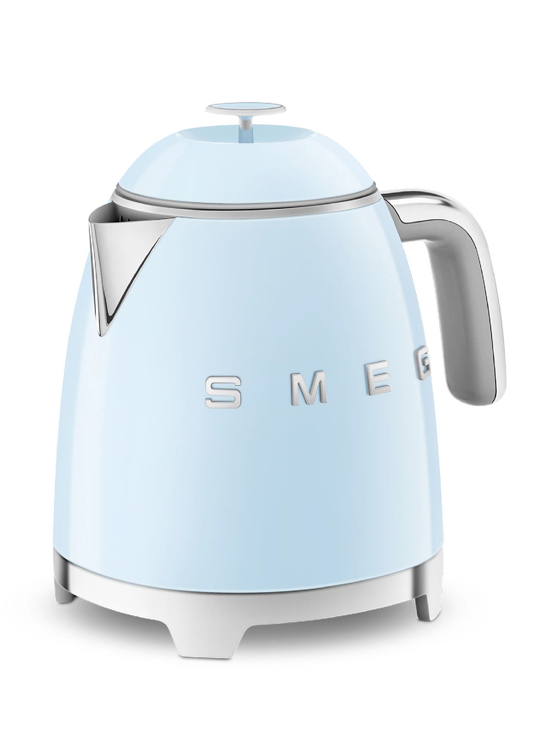 SMEG 50's Style Mini waterkoker 0,8 liter KLF05PBEU - voorkant 2 pastelblauw