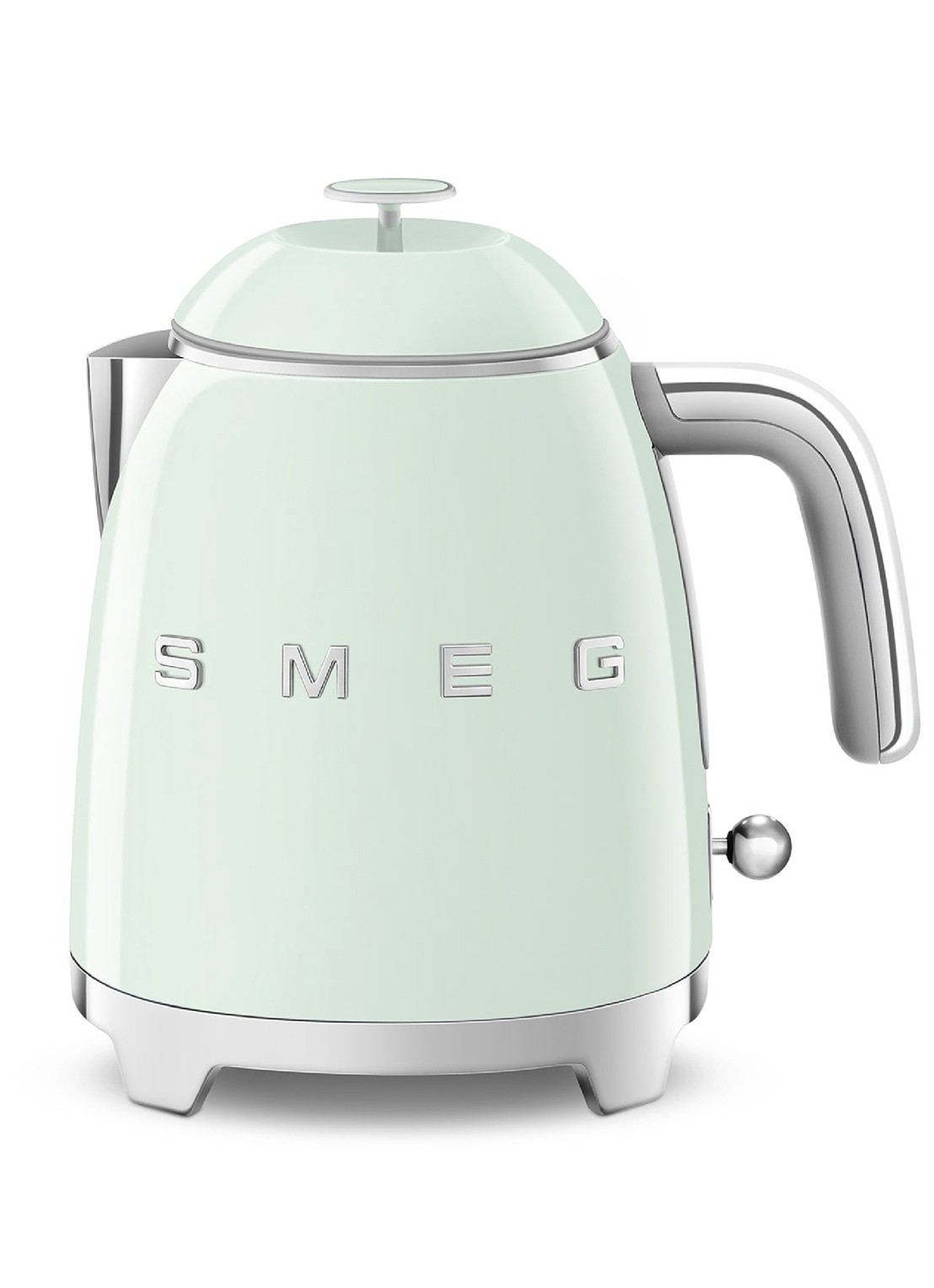 SMEG 50's Style Mini waterkoker 0,8 liter KLF05PGEU - voorkant watergroen