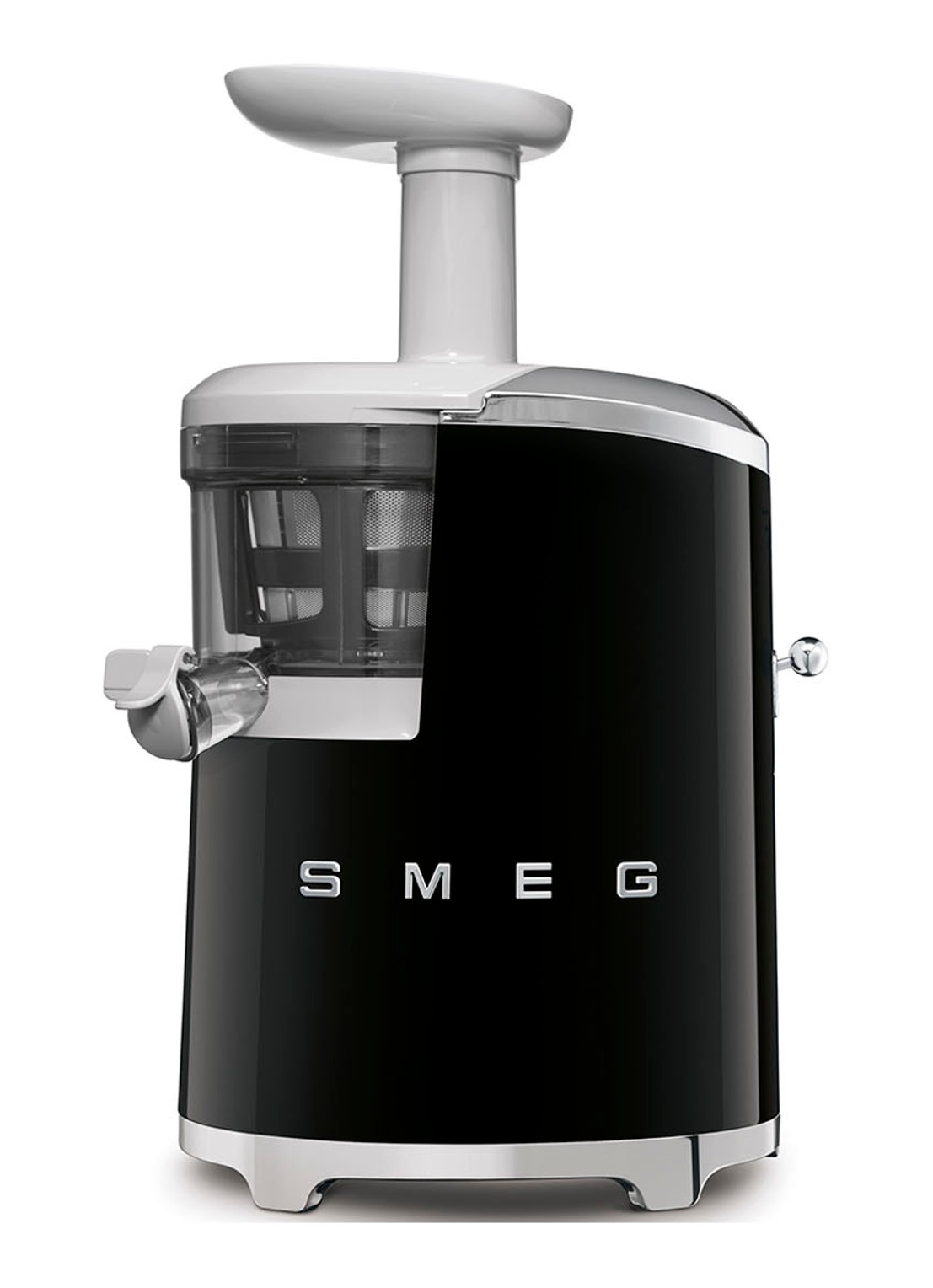 Smeg 50's Style sapcentrifuge 50 cl SJF01BLEU - voorkant zwart