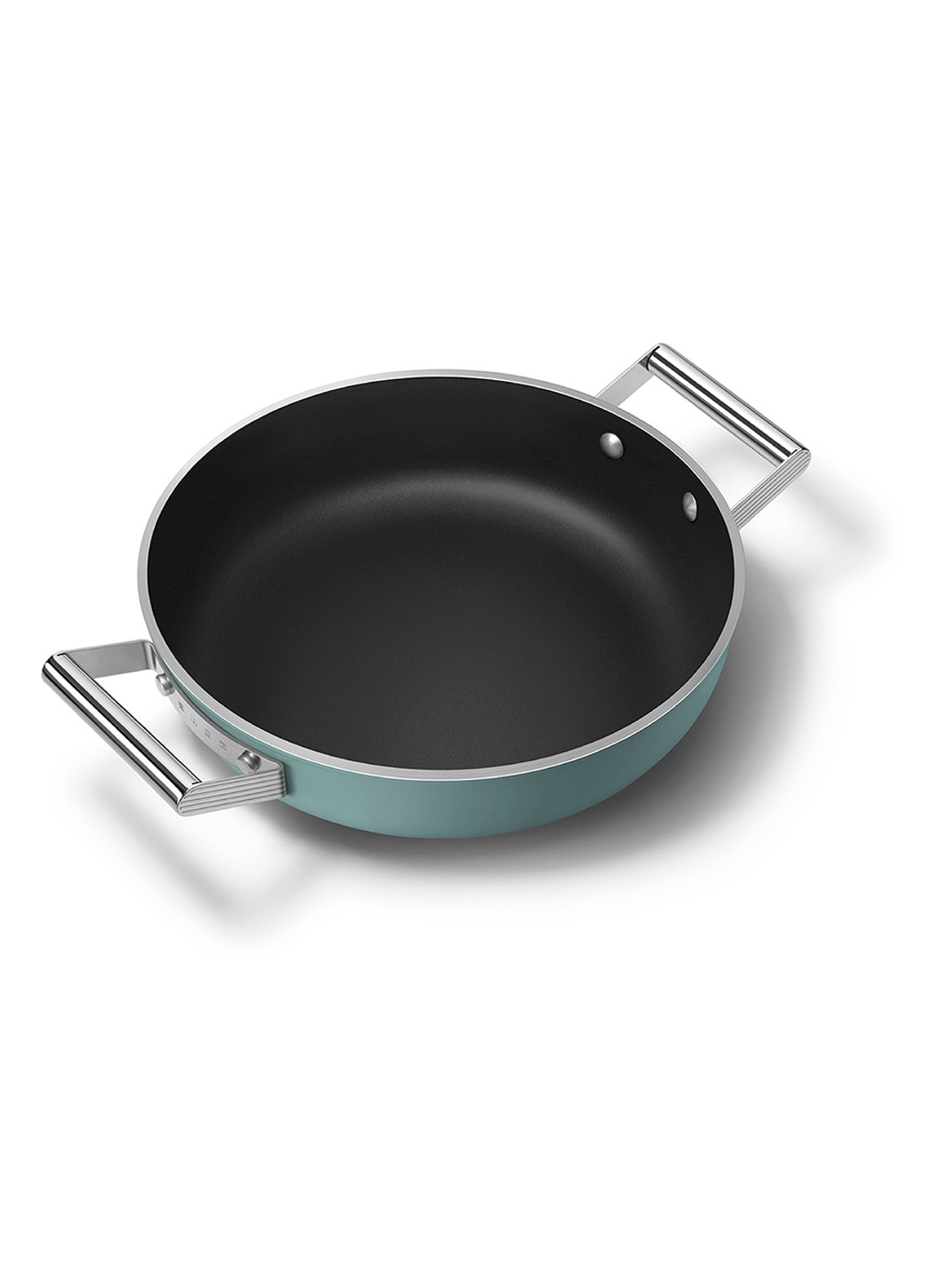 SMEG 50's Style sauteerpan Ø28 cm - voorkant 2 groen