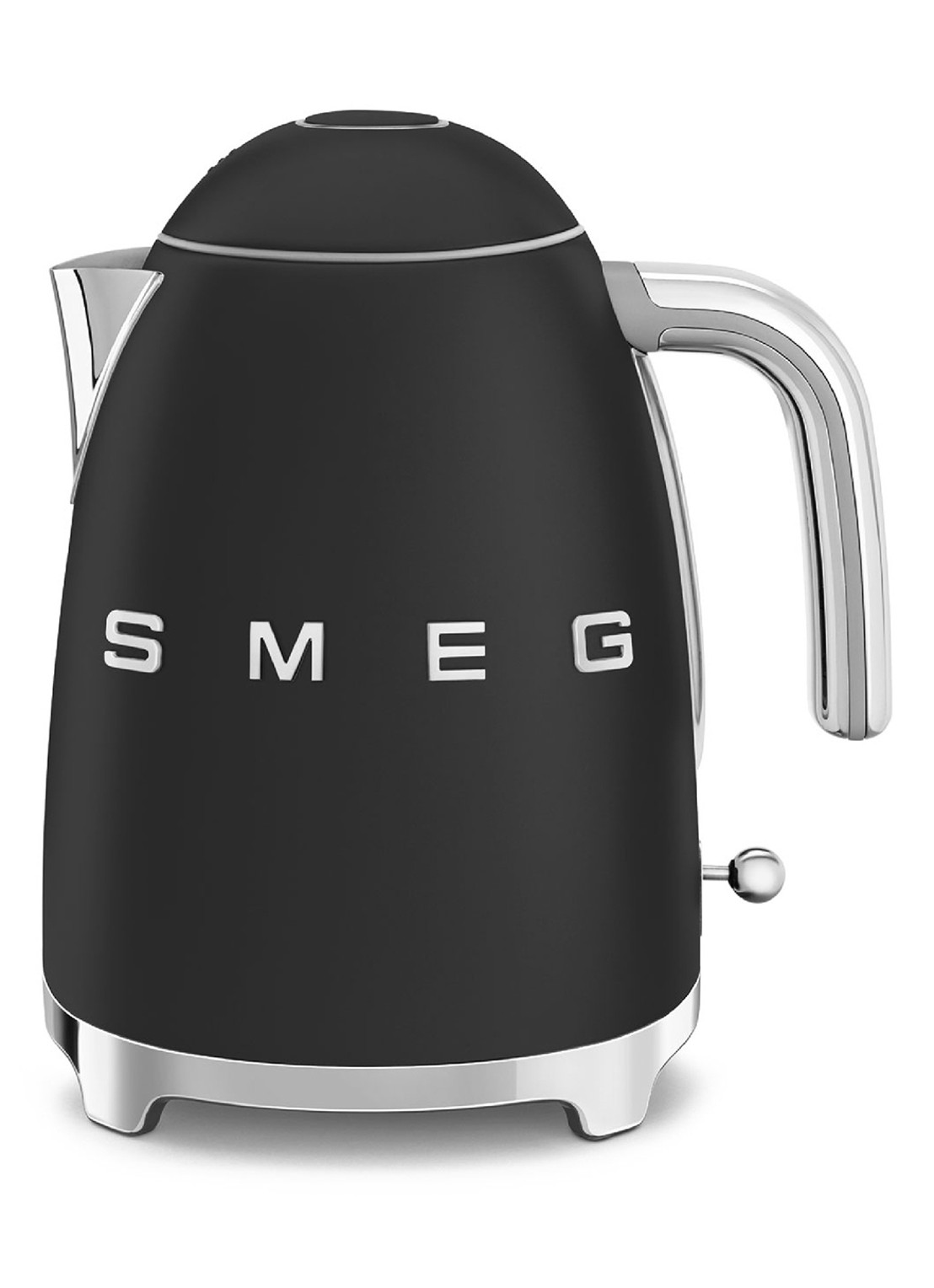 SMEG 50's Style waterkoker 1,7 liter KLF03BLMEU - voorkant mat zwart