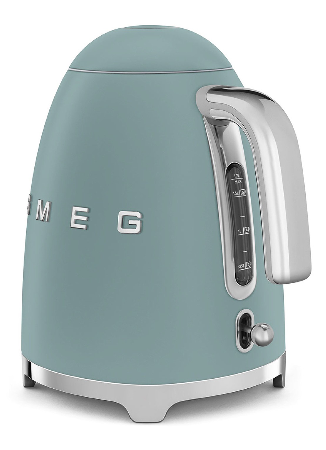SMEG 50's Style waterkoker KLF03EGMEU - achterkant 3 emerald green