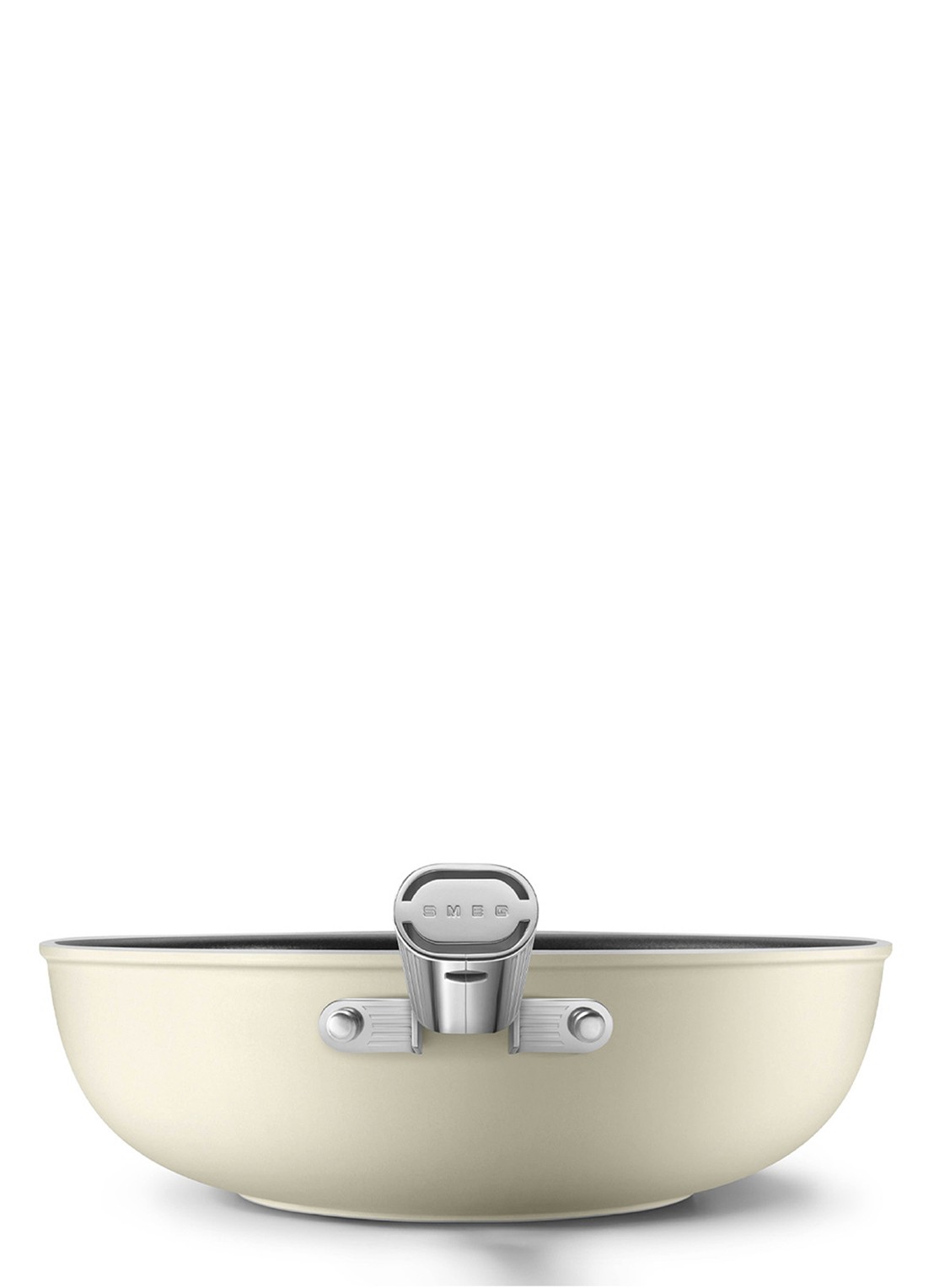SMEG 50's Style wokpan Ø24 cm - achterkant beige