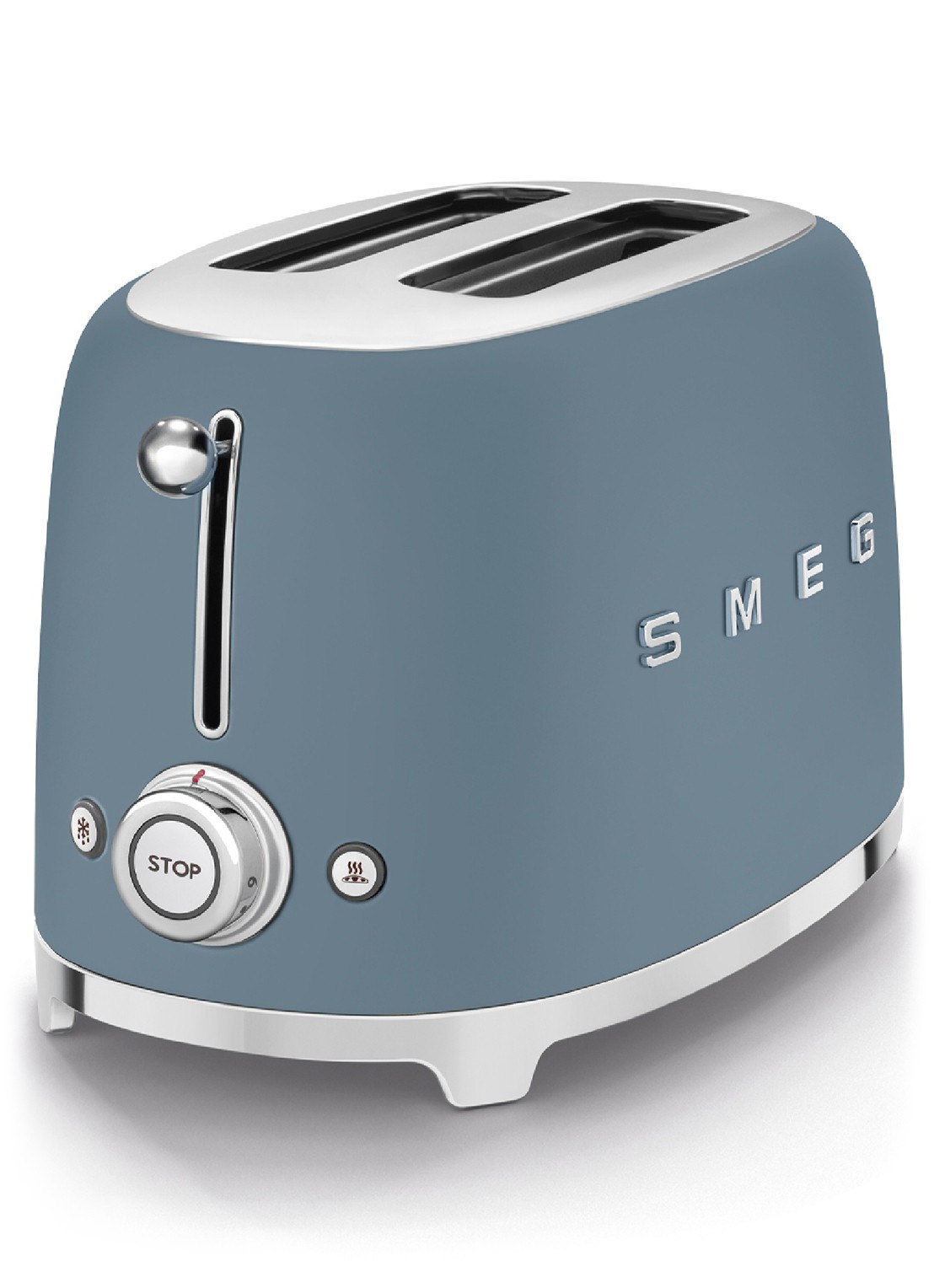 SMEG Broodrooster 2-slots TSF01SBMEU - voorkant 4 blauw