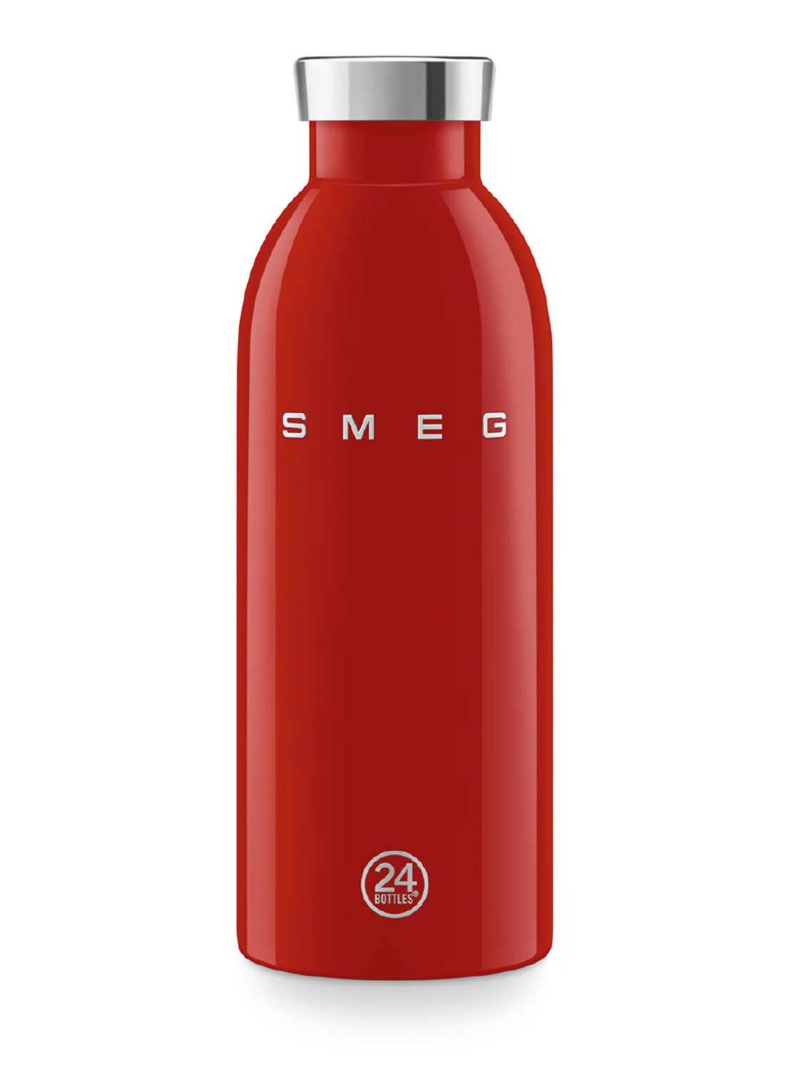 SMEG Clima waterfles 50 cl - voorkant rood