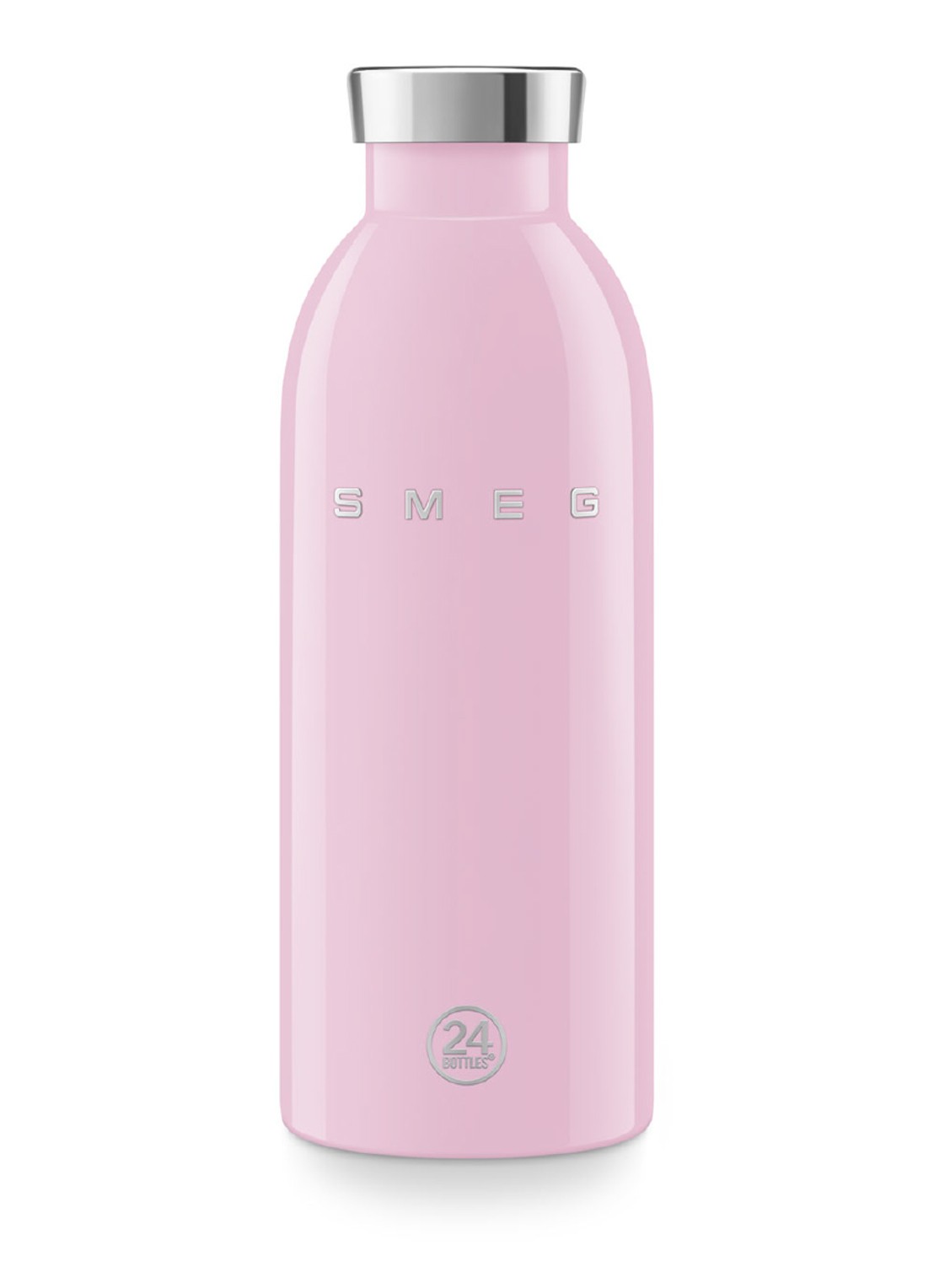 SMEG Clima waterfles 50 cl - voorkant roze
