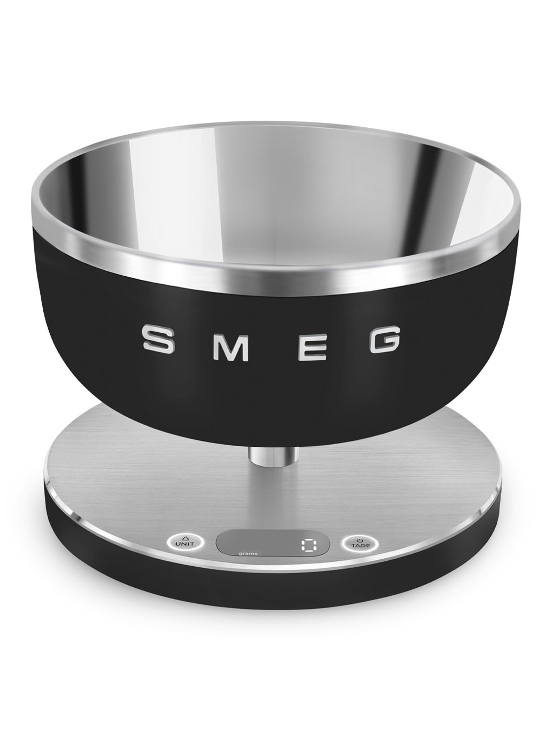 SMEG Collezione keukenweegschaal  - voorkant 4 zwart