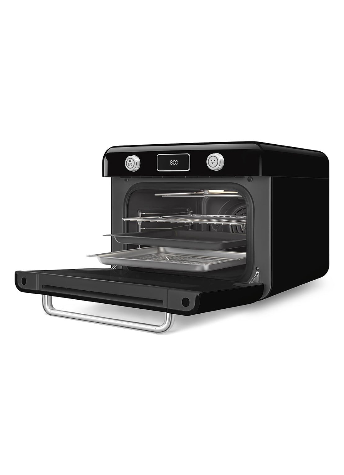 SMEG Combi stoomoven COF01 - achterkant zwart