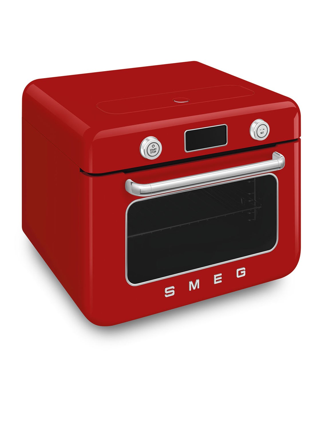 SMEG Combi stoomoven COF01 - detail 3 rood