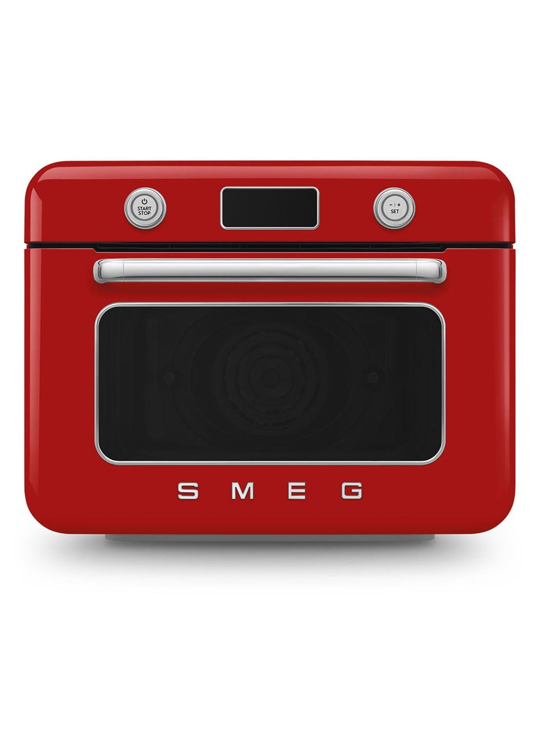 SMEG Combi stoomoven COF01 - voorkant rood