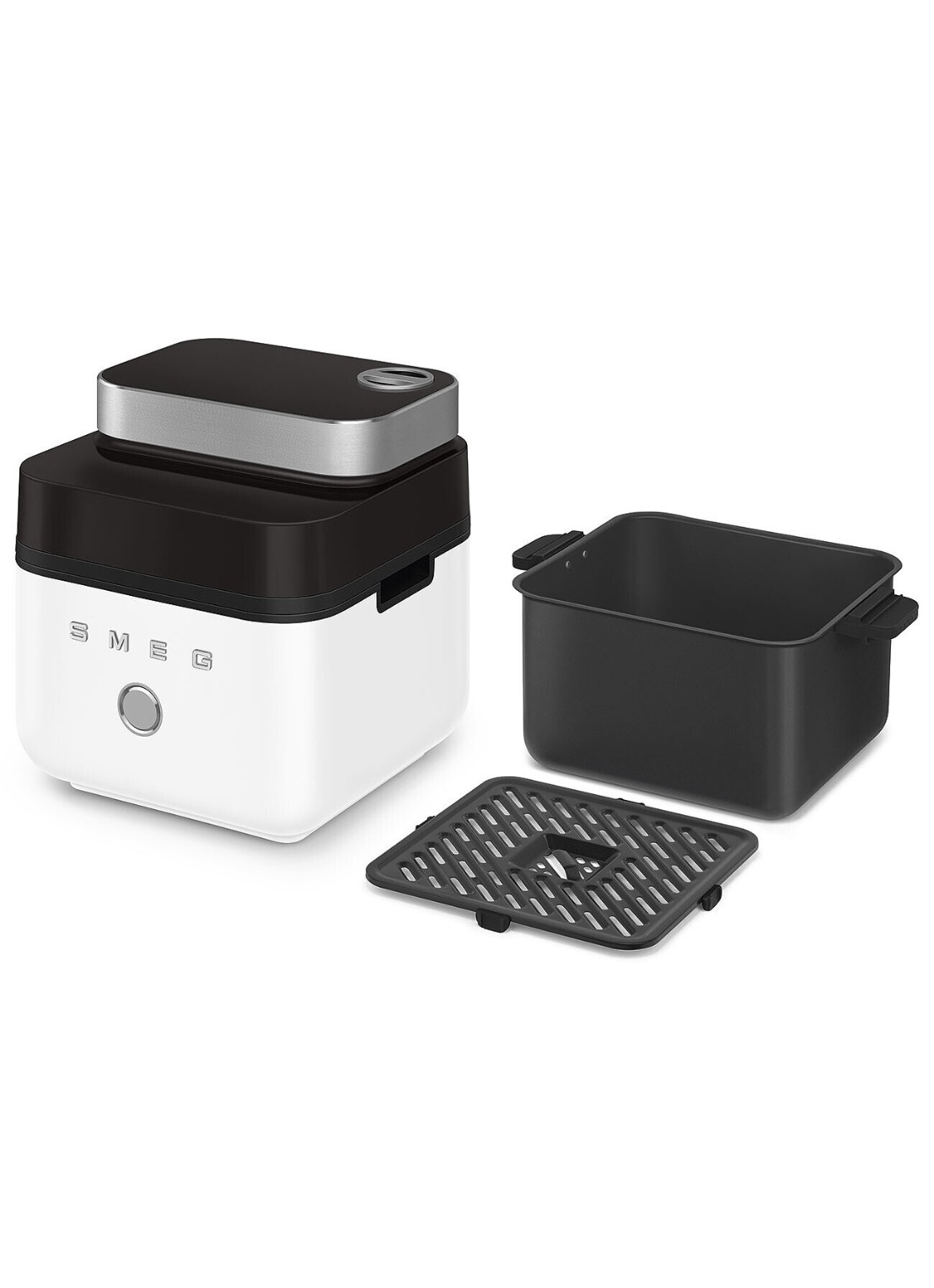 SMEG Dual Flavour airfryer 7 liter - detail 2 wit