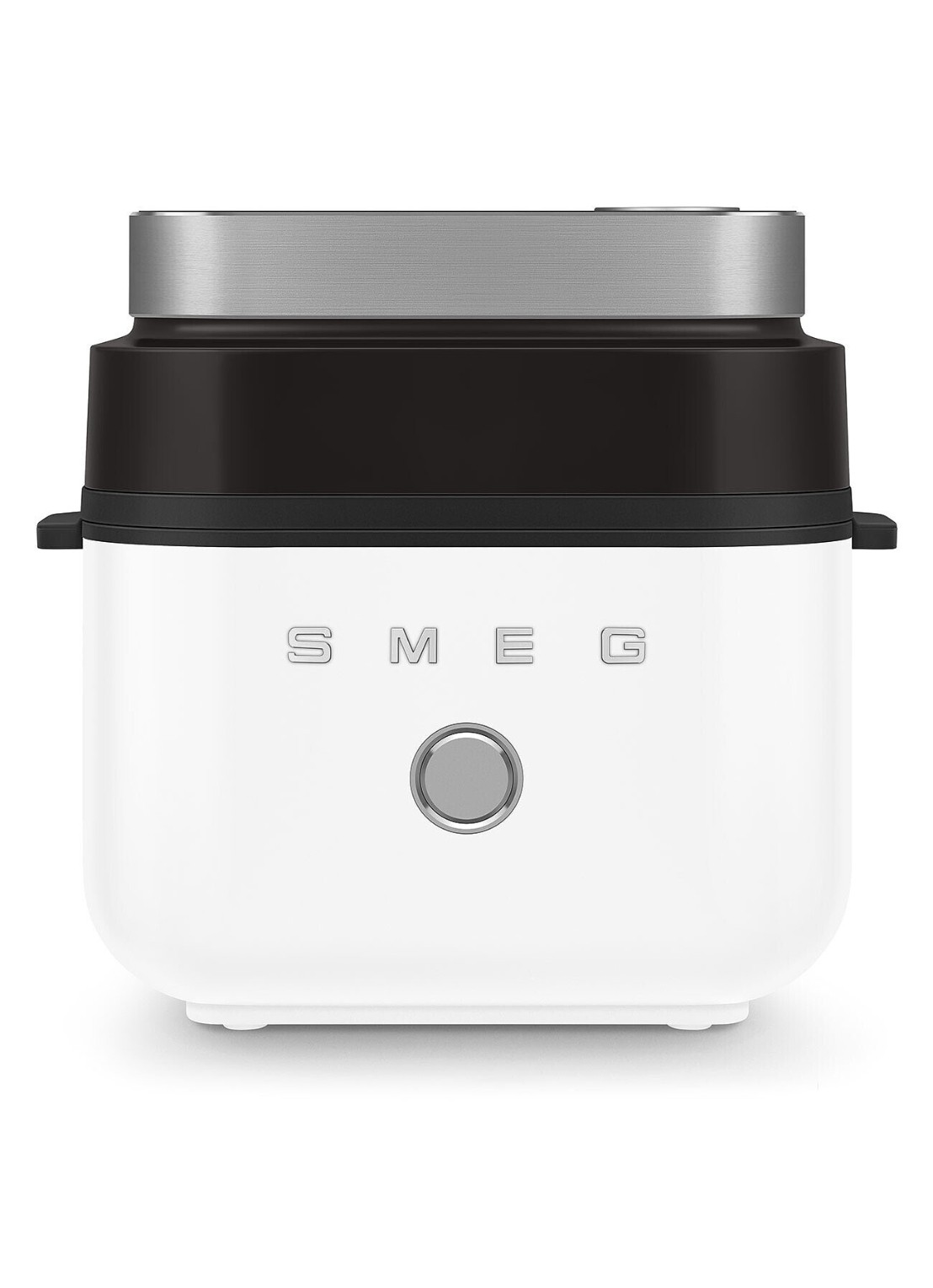 SMEG Dual Flavour airfryer 7 liter - voorkant 3 wit