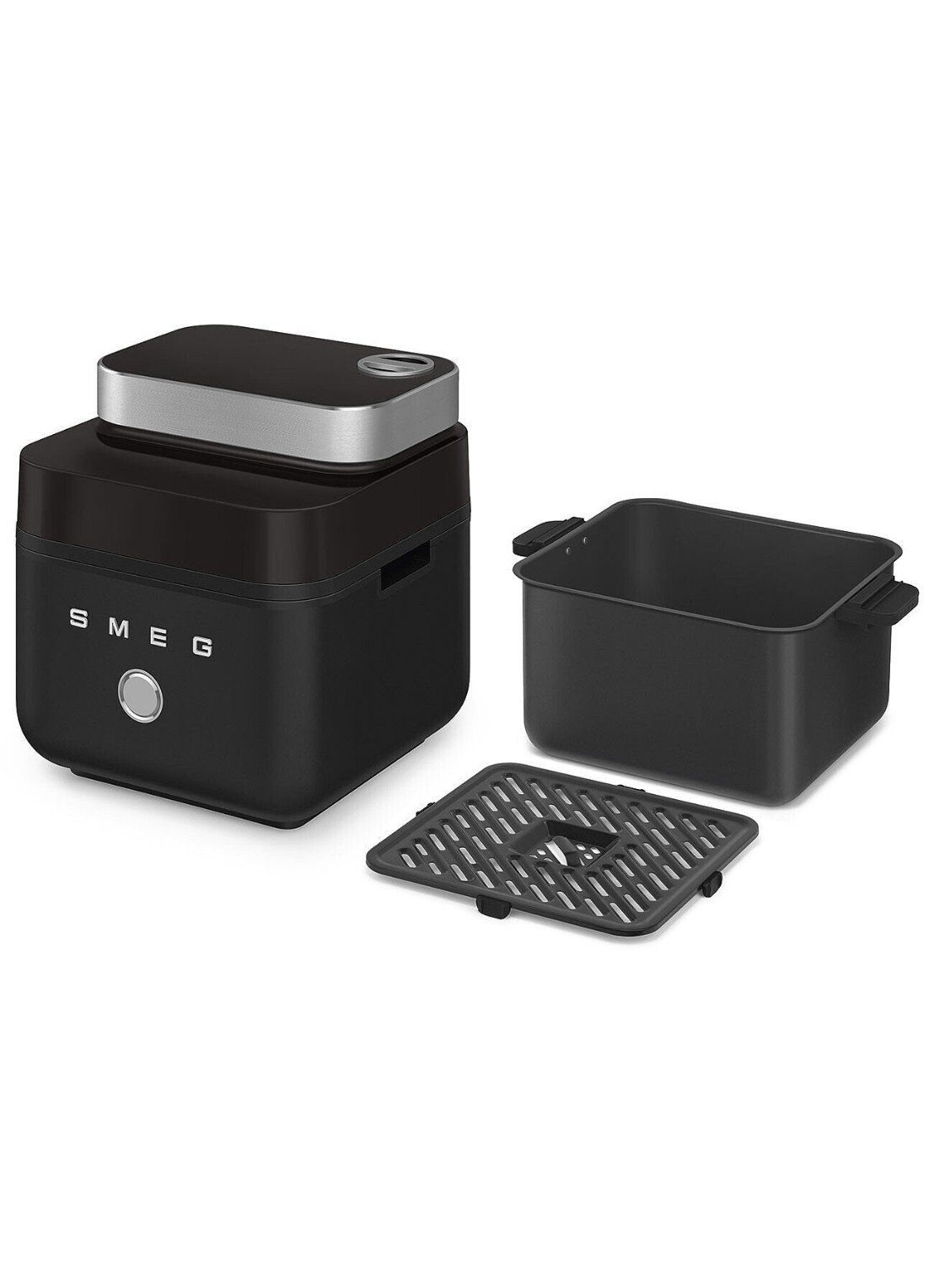 SMEG Dual Flavour airfryer 7 liter - detail 2 zwart