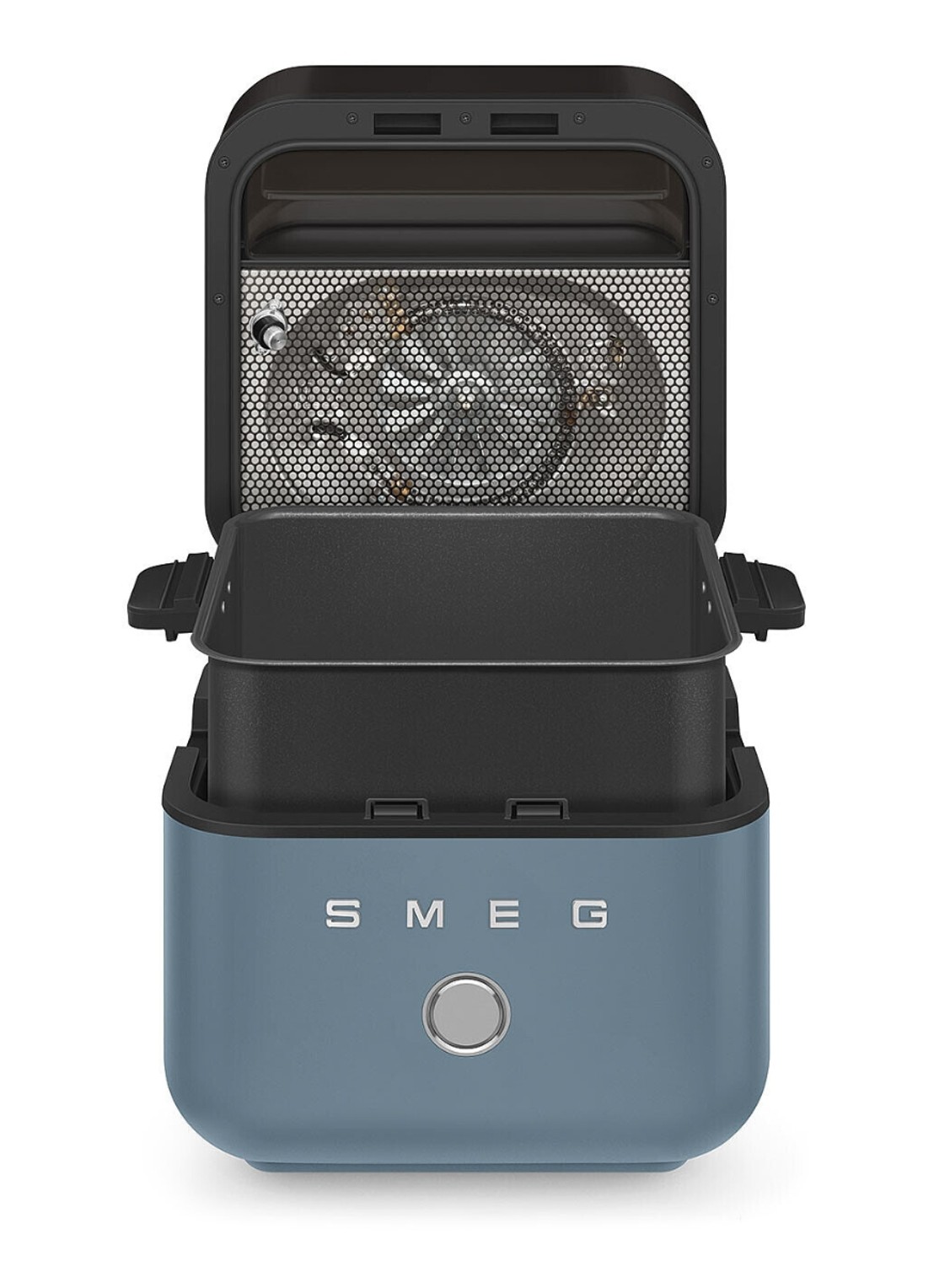 SMEG Dual Flavour airfryer 7 liter - detail 3 blauw