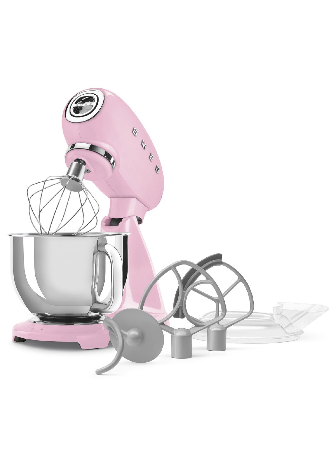 SMEG Keukenmachine SMF05 - achterkant roze