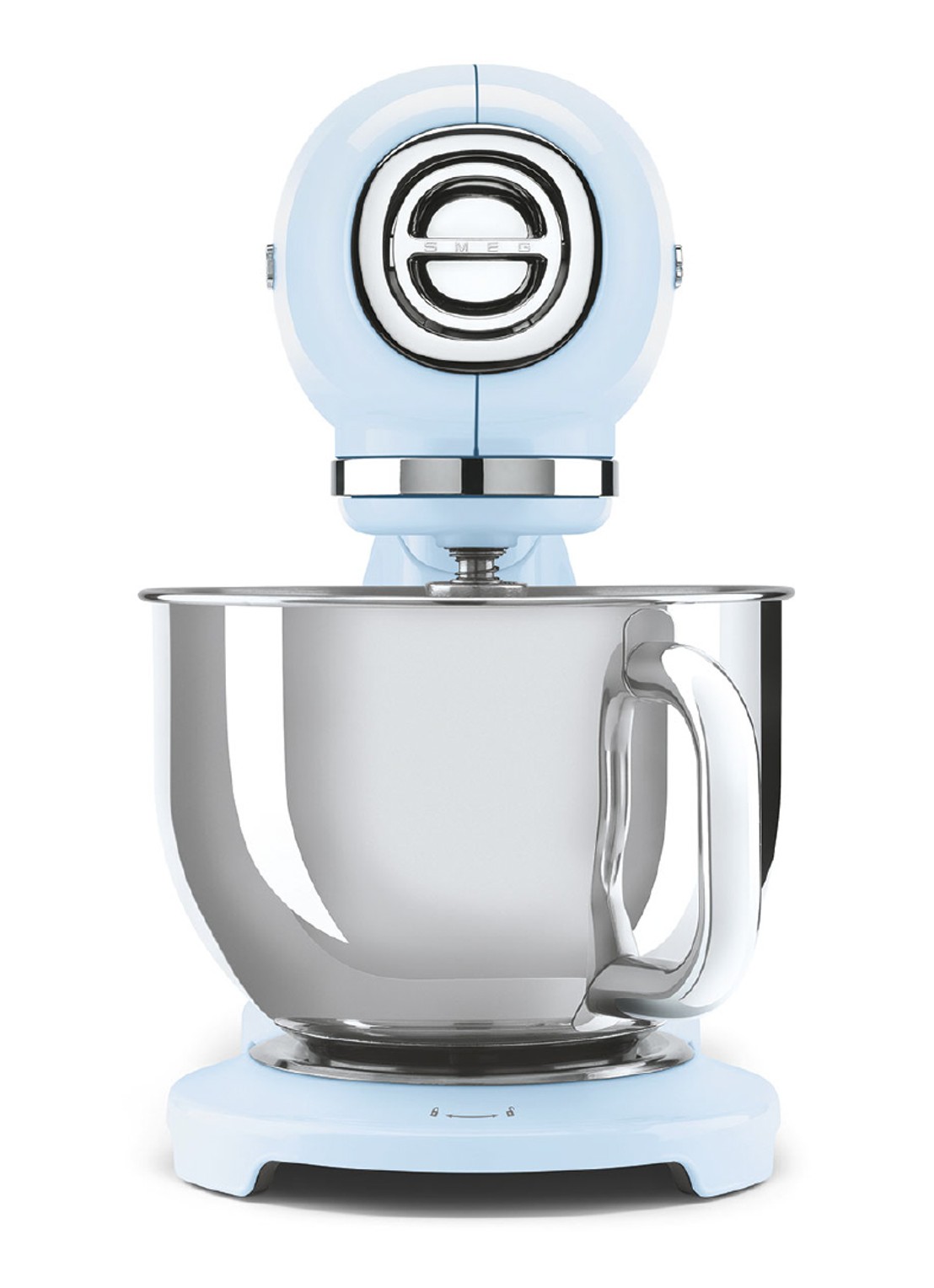 SMEG Keukenmachine SMF05 - voorkant 3 lichtblauw