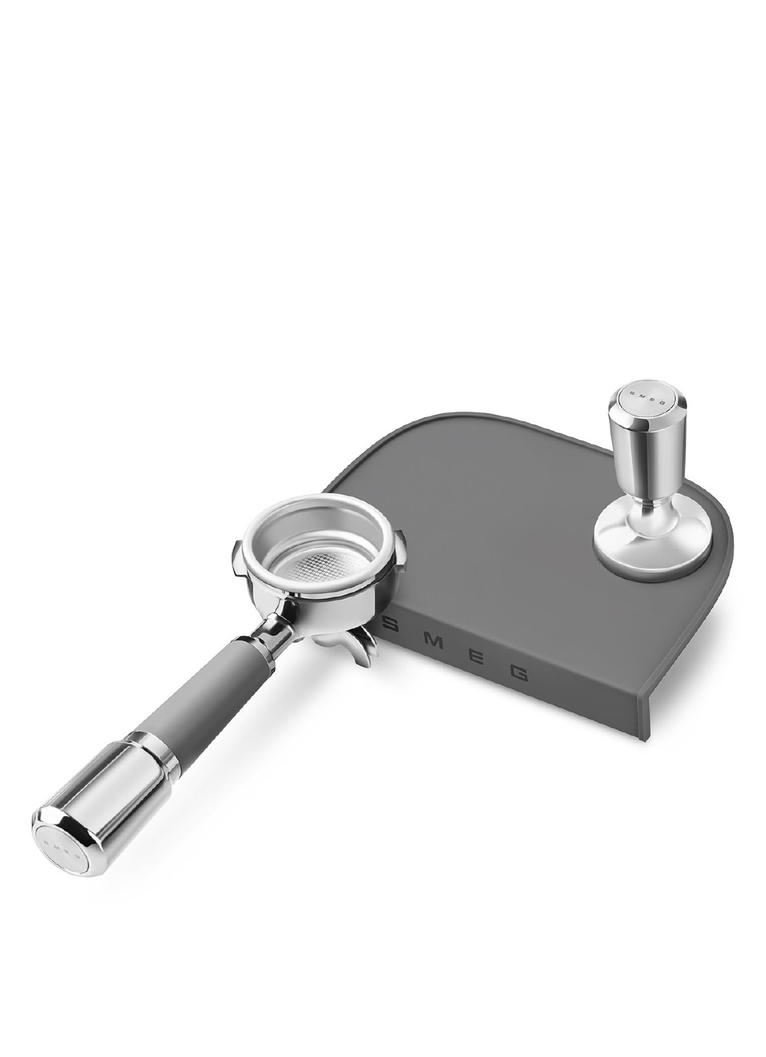 SMEG Koffie tamping mat ECTM01 - voorkant 2 grijs