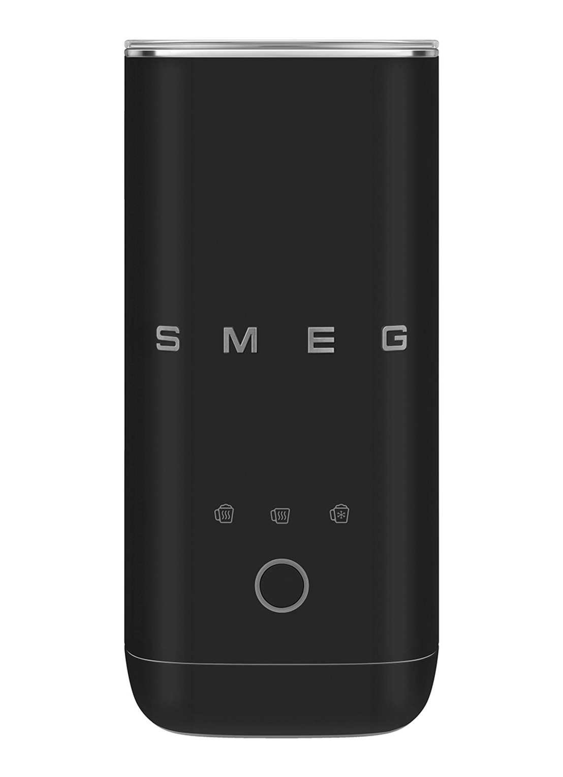 SMEG Melkopschuimer MFF02BLMEU - voorkant zwart