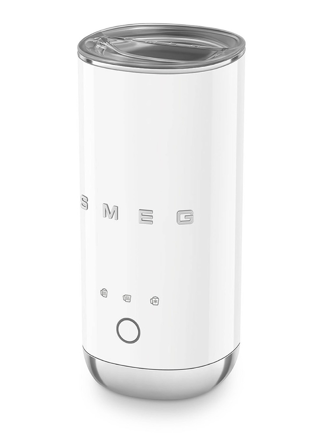SMEG Melkopschuimer MFF02WHMEU - voorkant 3 wit