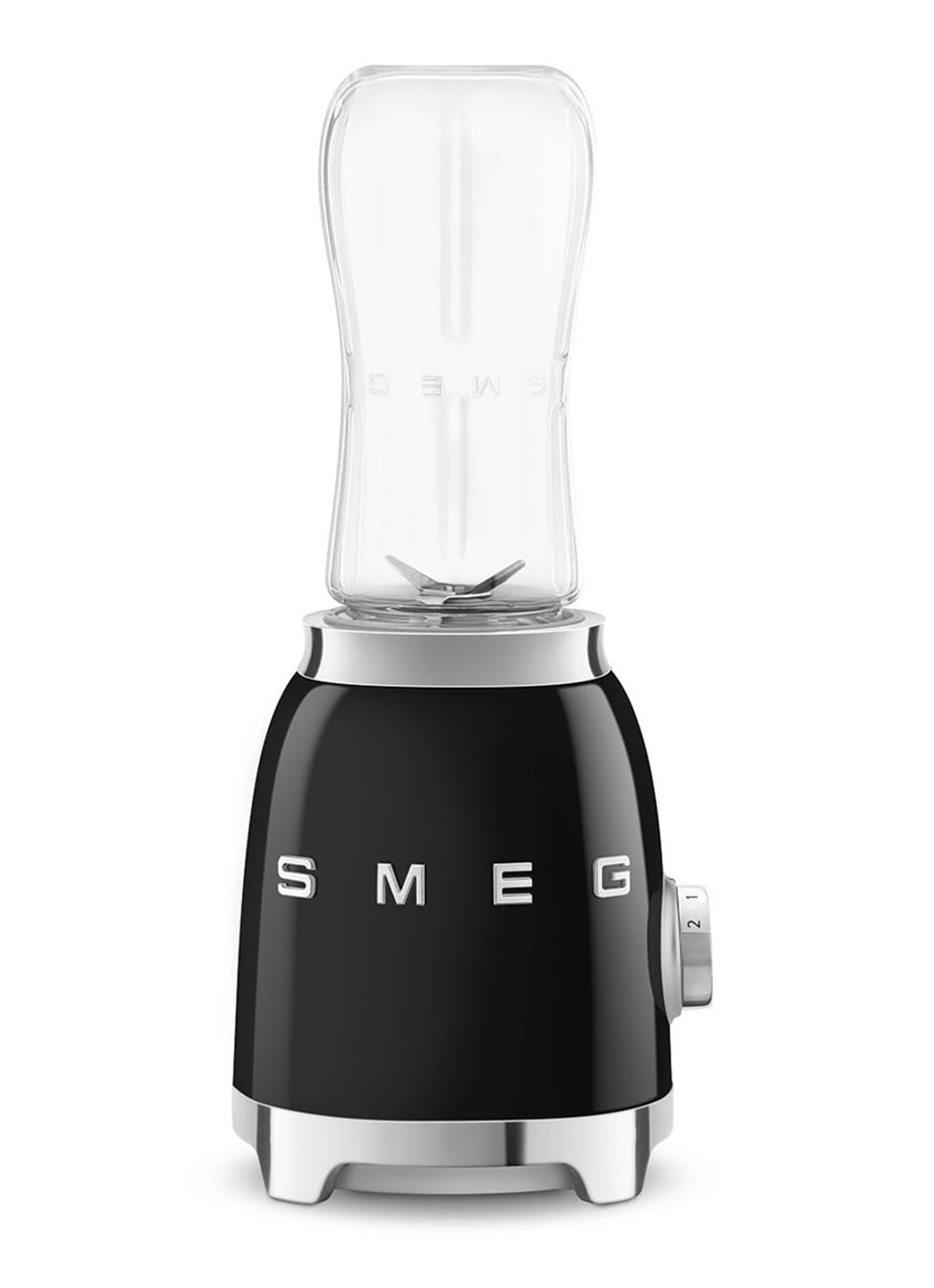 SMEG Personal blender 0,6 liter PBF01BLEU - voorkant 5 zwart