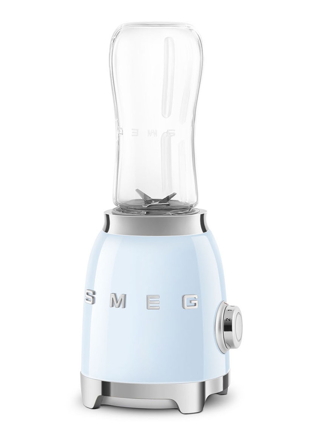 SMEG Personal blender 0,6 liter PBF01PBEU - detail 3 pastelblauw