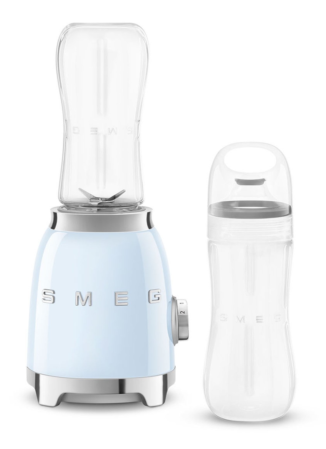 SMEG Personal blender 0,6 liter PBF01PBEU - detail 5 pastelblauw