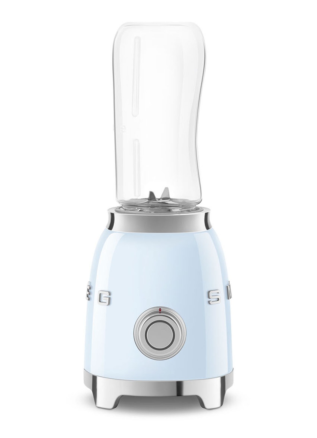 SMEG Personal blender 0,6 liter PBF01PBEU - voorkant 2 pastelblauw