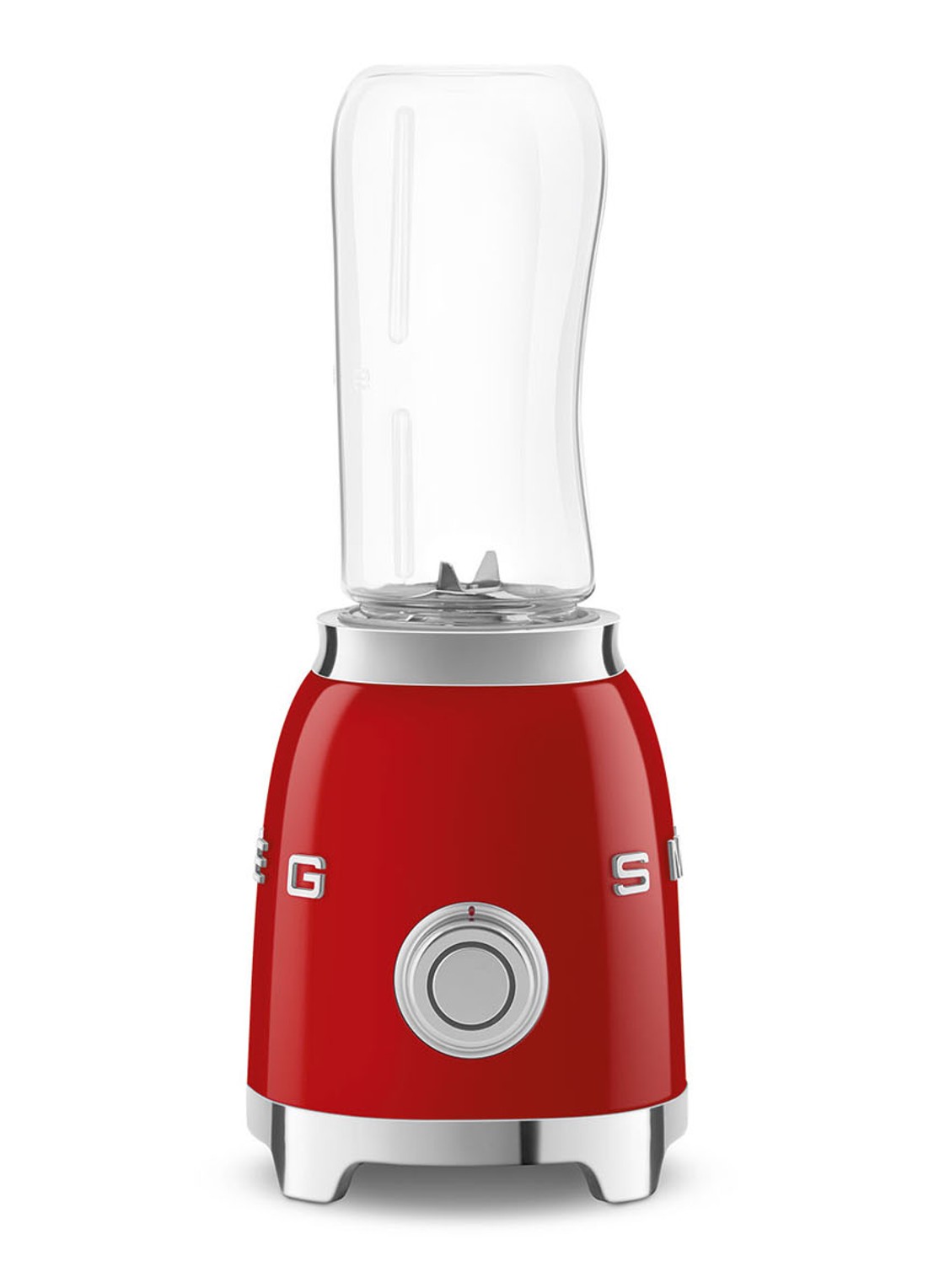 SMEG Personal blender 0,6 liter PBF01RDEU - voorkant 2 rood