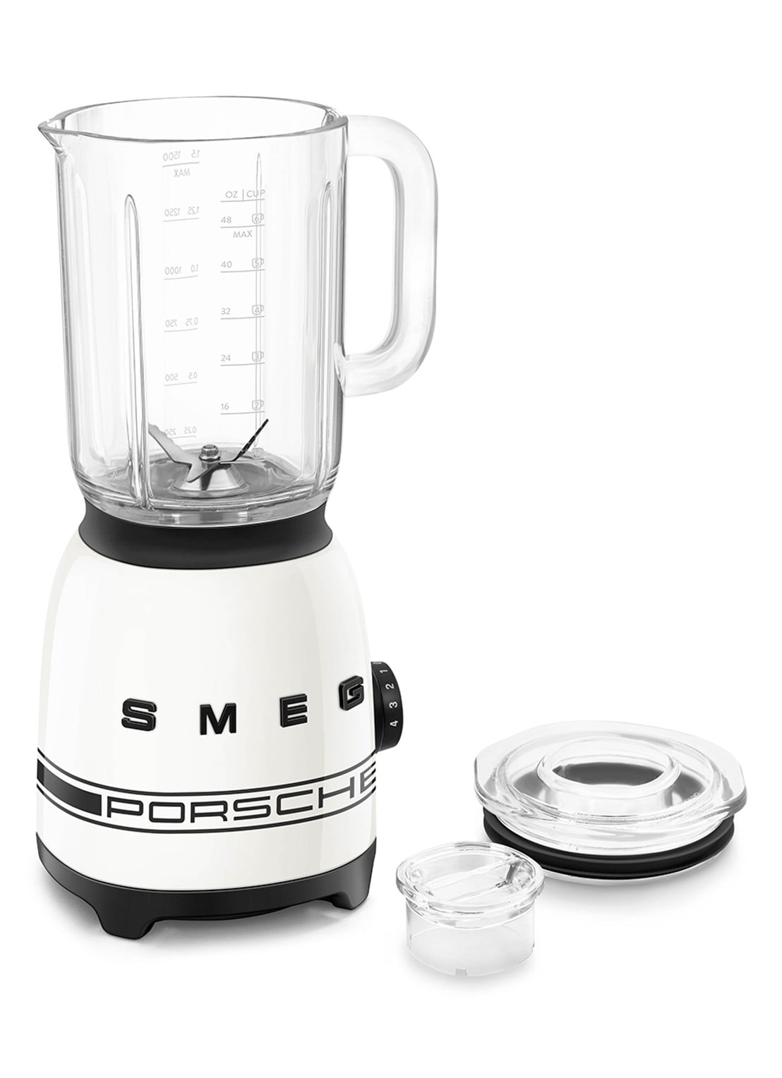 SMEG Porsche blender 1,5 liter BLF03 - achterkant 3 wit