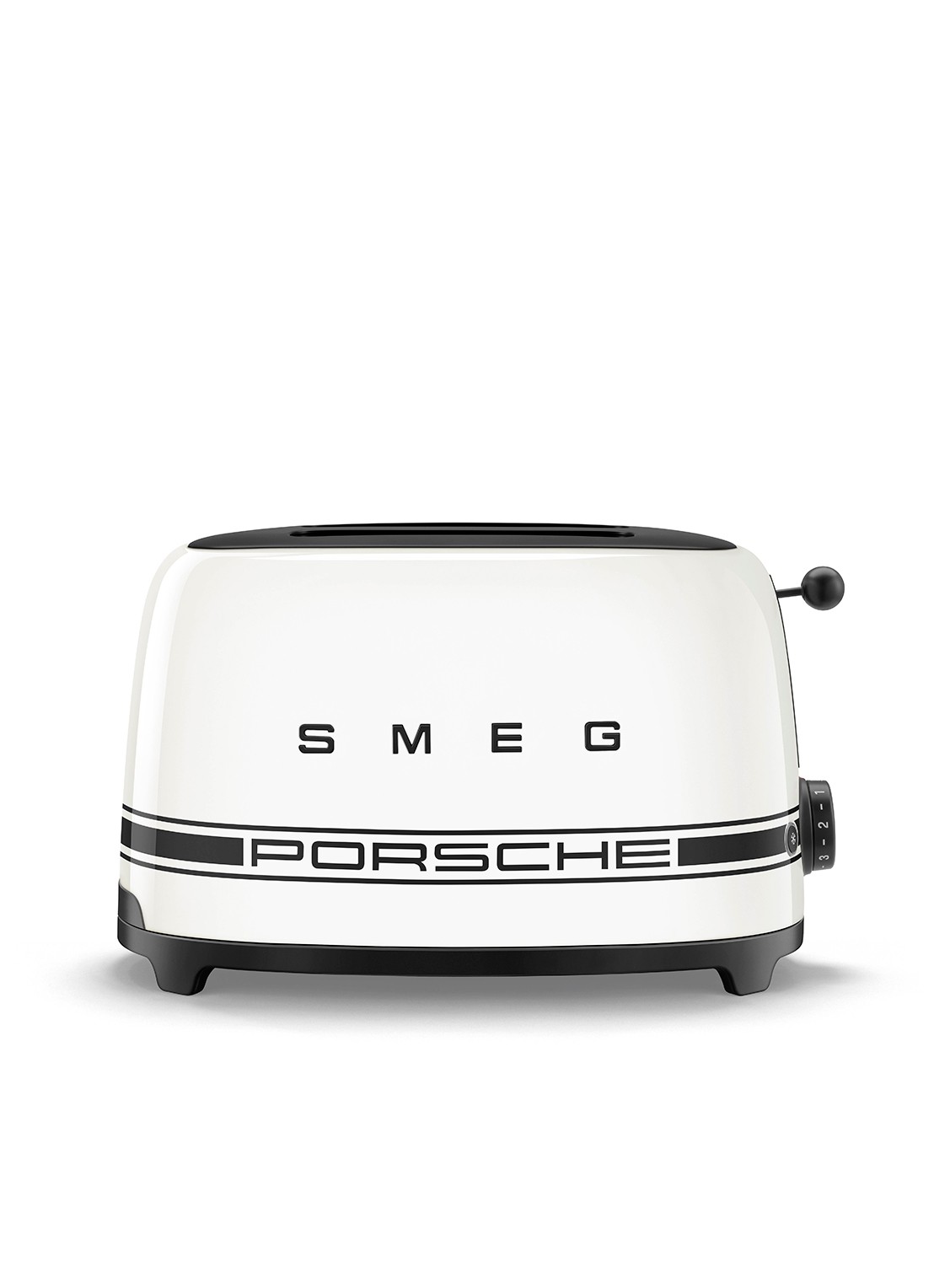 SMEG Porsche broodrooster 2-slots - voorkant 2 wit