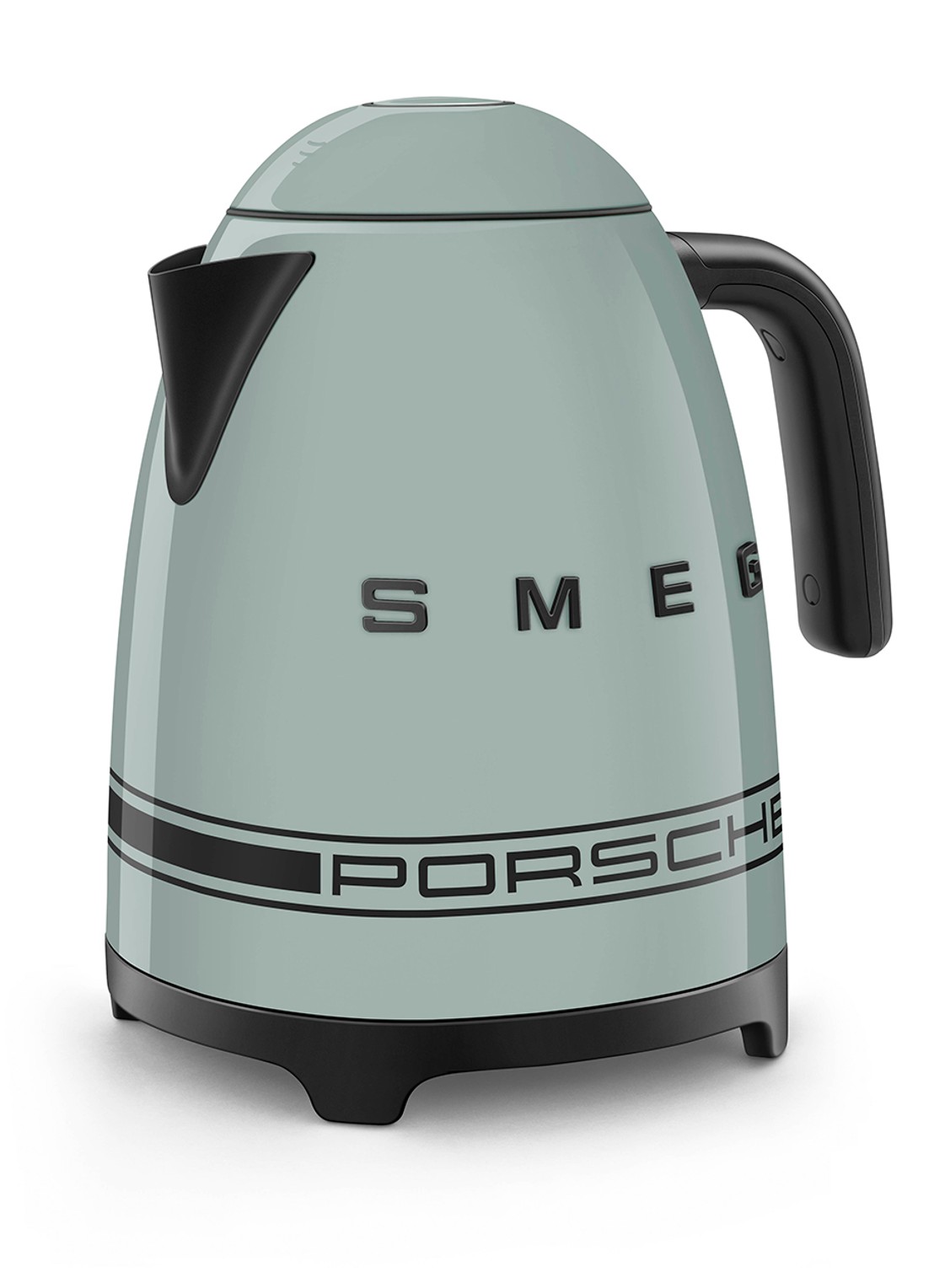 SMEG Porsche waterkoker 1,7 liter KLF03 - voorkant 3 lindegroen