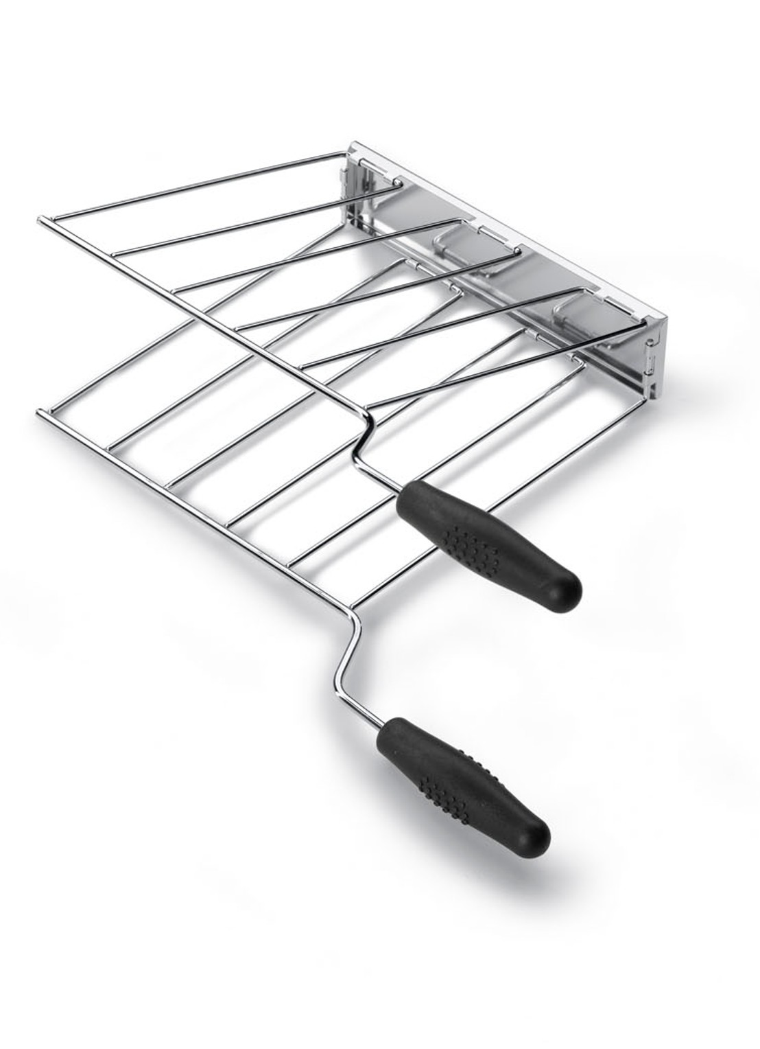 SMEG Sandwich rek voor broodrooster set van 2 - detail rvs