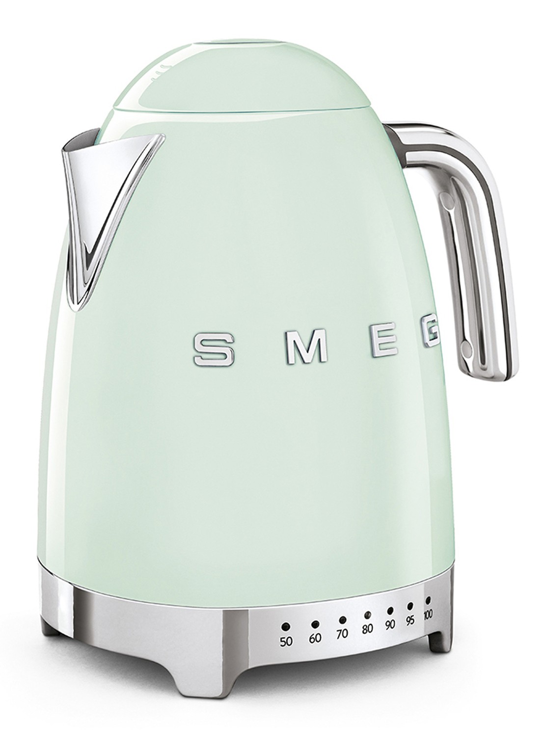 SMEG Waterkoker 1,7 liter KLF04PGEU - voorkant 2 watergroen