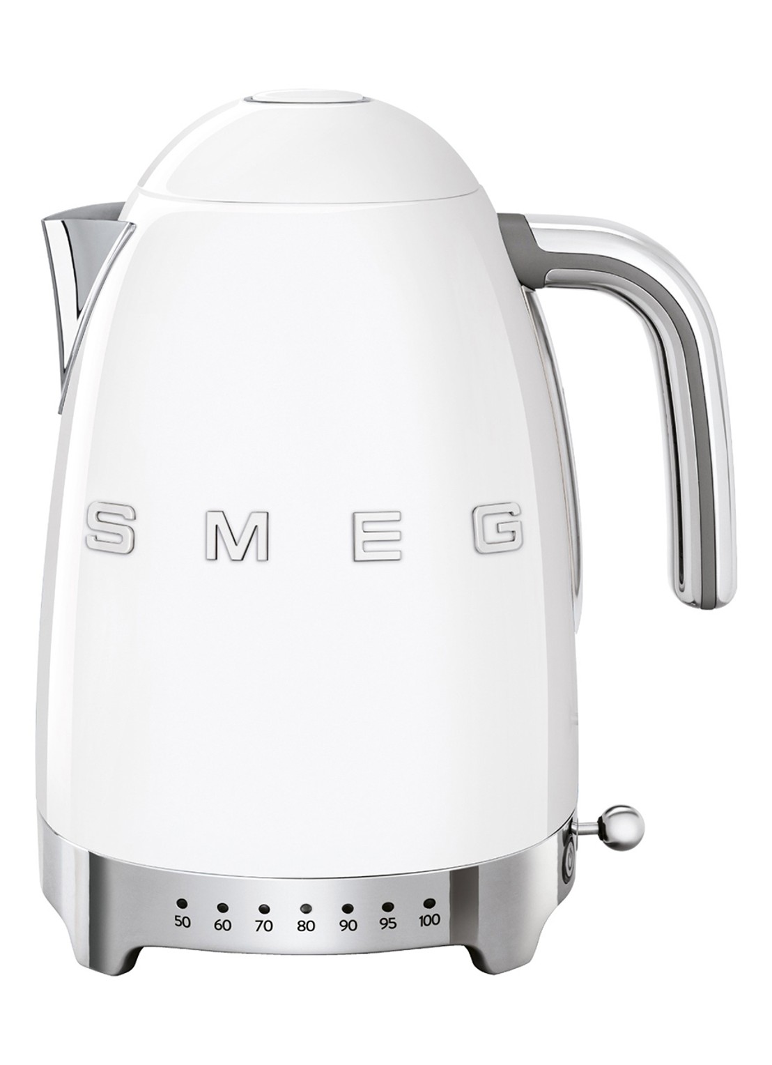 SMEG Waterkoker 1,7 liter KLF04WHEU - voorkant 4 wit