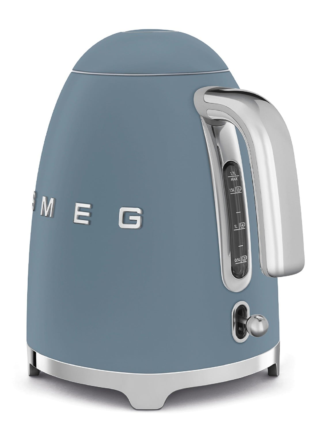 SMEG Waterkoker KLF03SBMEU - achterkant blauw