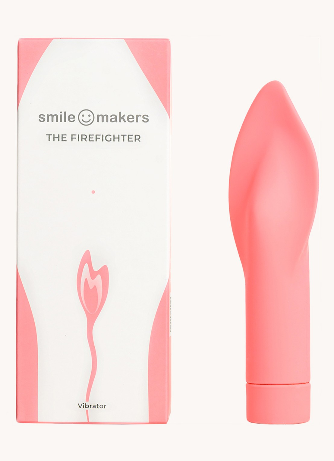Smile Makers The Firefighter vibrator - voorkant 2 roze
