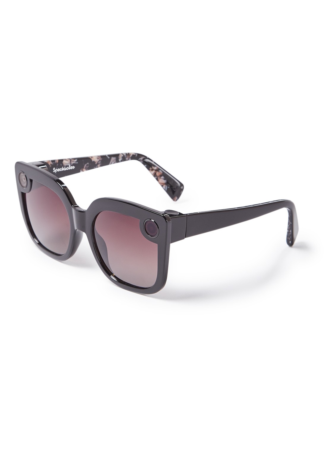 Snap Inc. Spectacles Veronica zonnebril met camera - voorkant 3 zwart