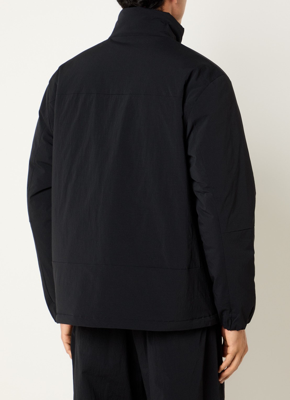 Snow Peak Softshell jack met steekzakken - achterkant 3 zwart