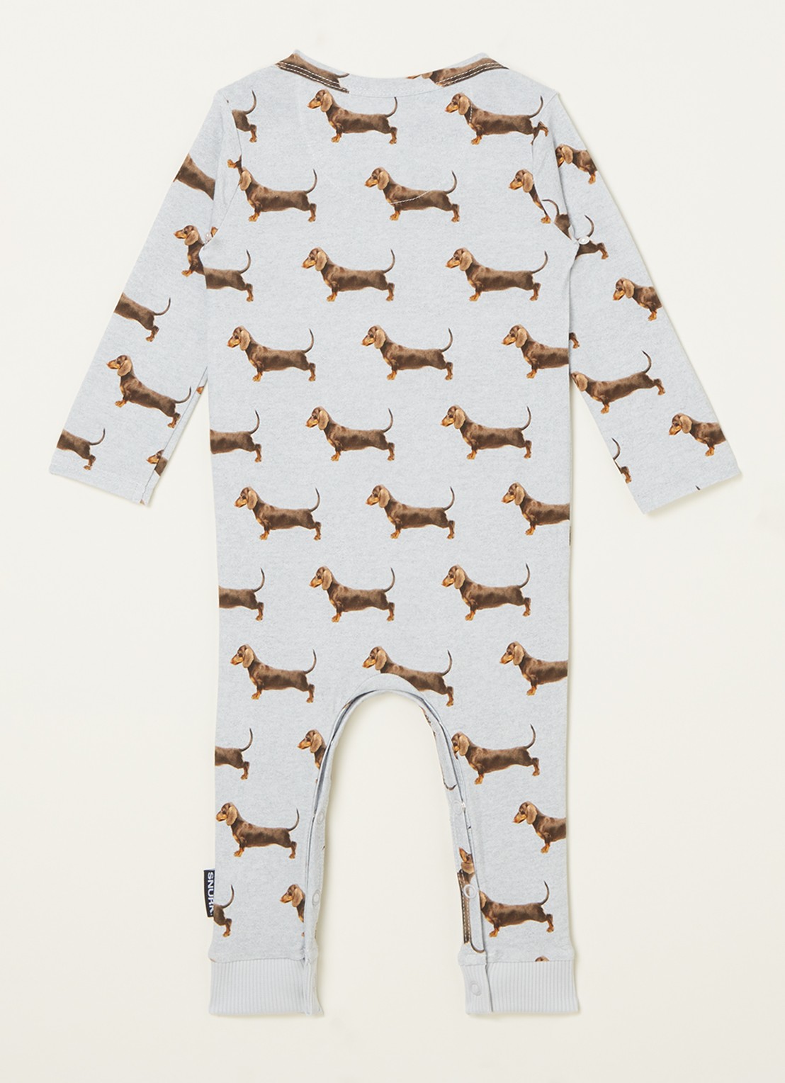 Snurk James babypak met print - voorkant 2 grijs