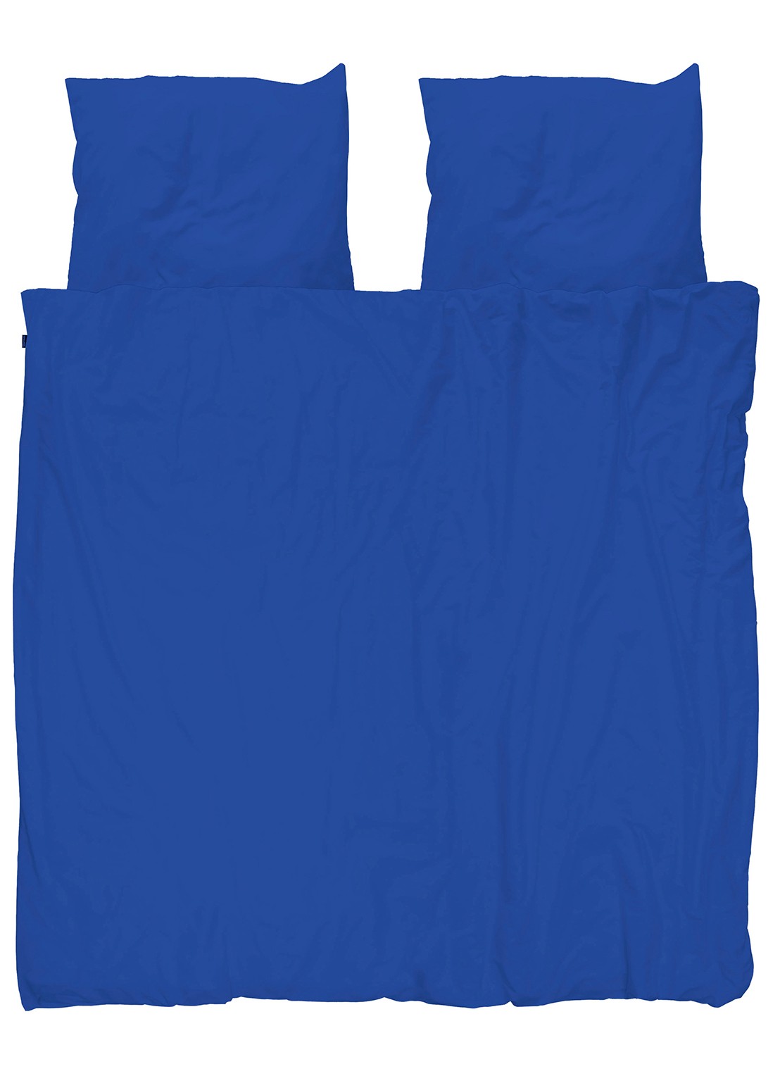 Snurk Royal Blue dekbedovertrek van  katoen - inclusief kussensloop - voorkant 7 blauw