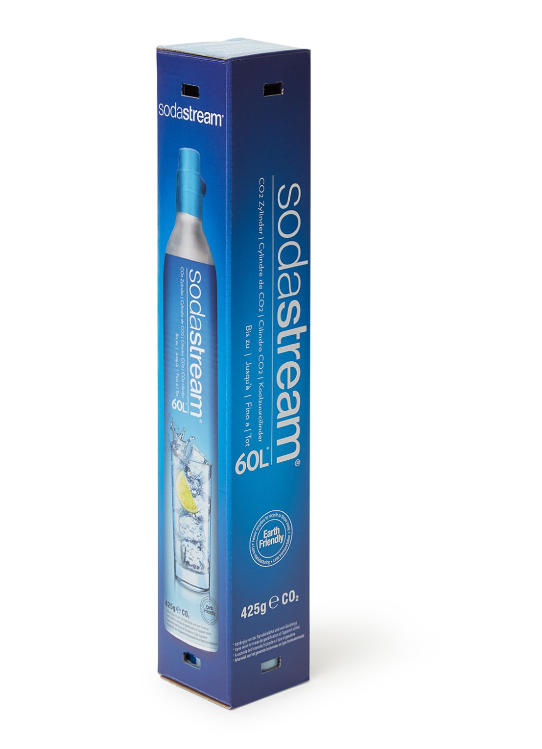 SodaStream Reserve Koolzuurcilinder - voorkant blauw