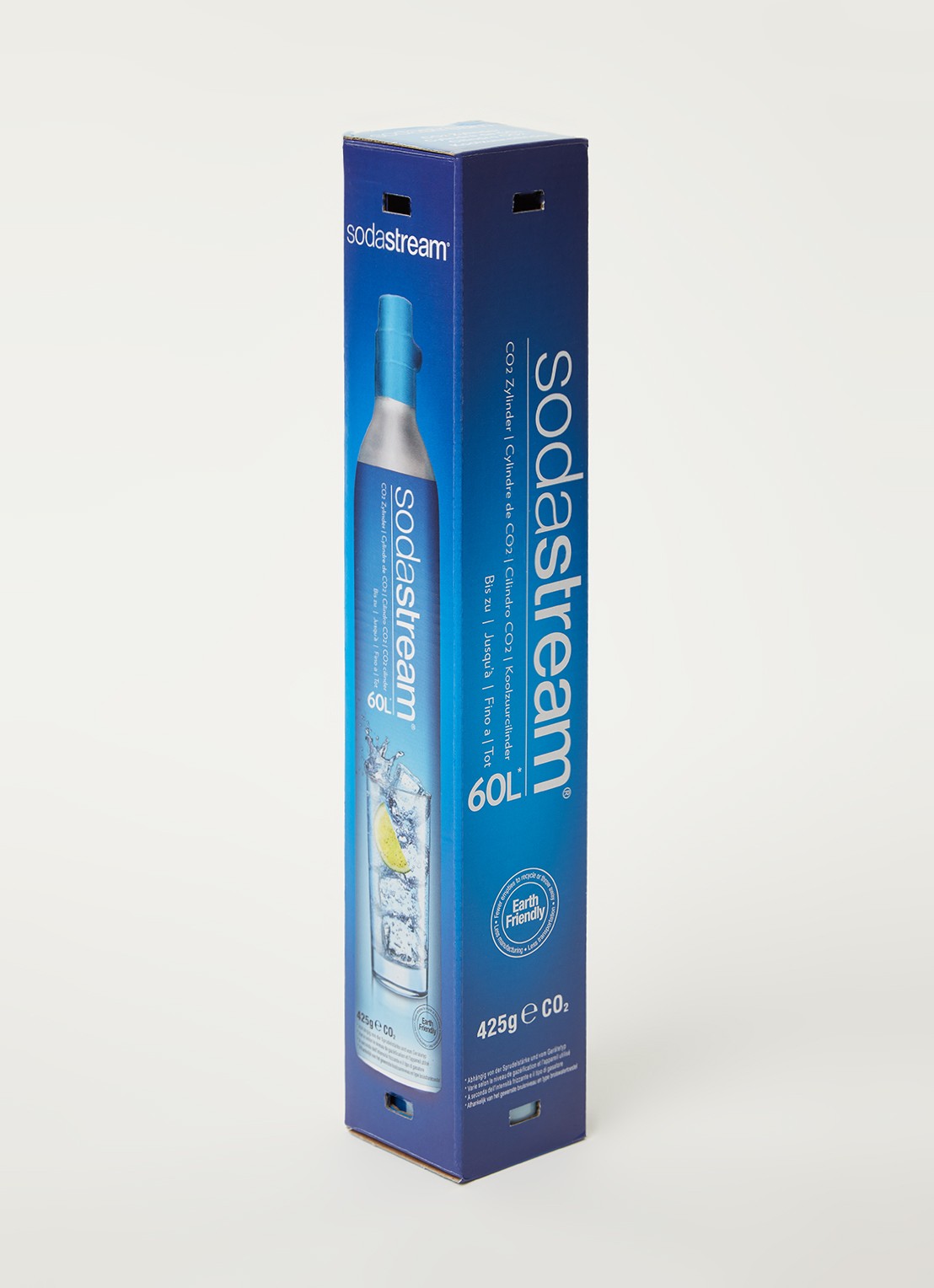 SodaStream Reserve Koolzuurcilinder - voorkant 2 blauw