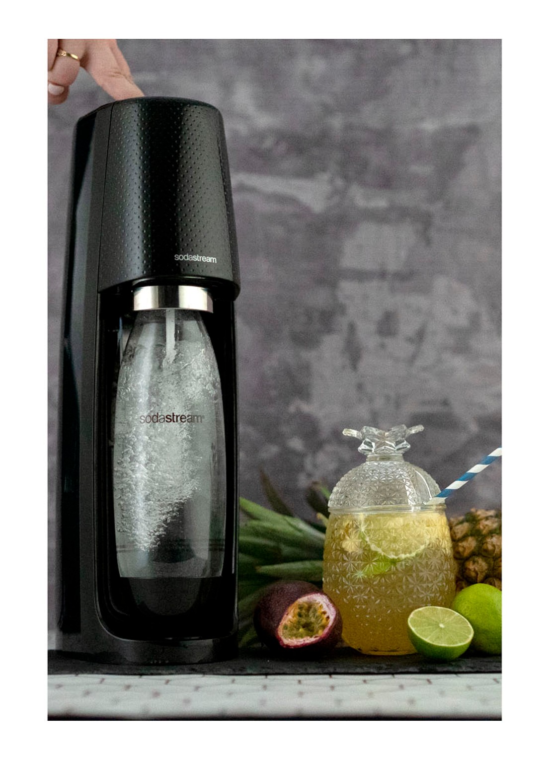 SodaStream Spirit bruiswatermaker megapack met 3 flessen en een Co2-cilinder - detail 5 zwart