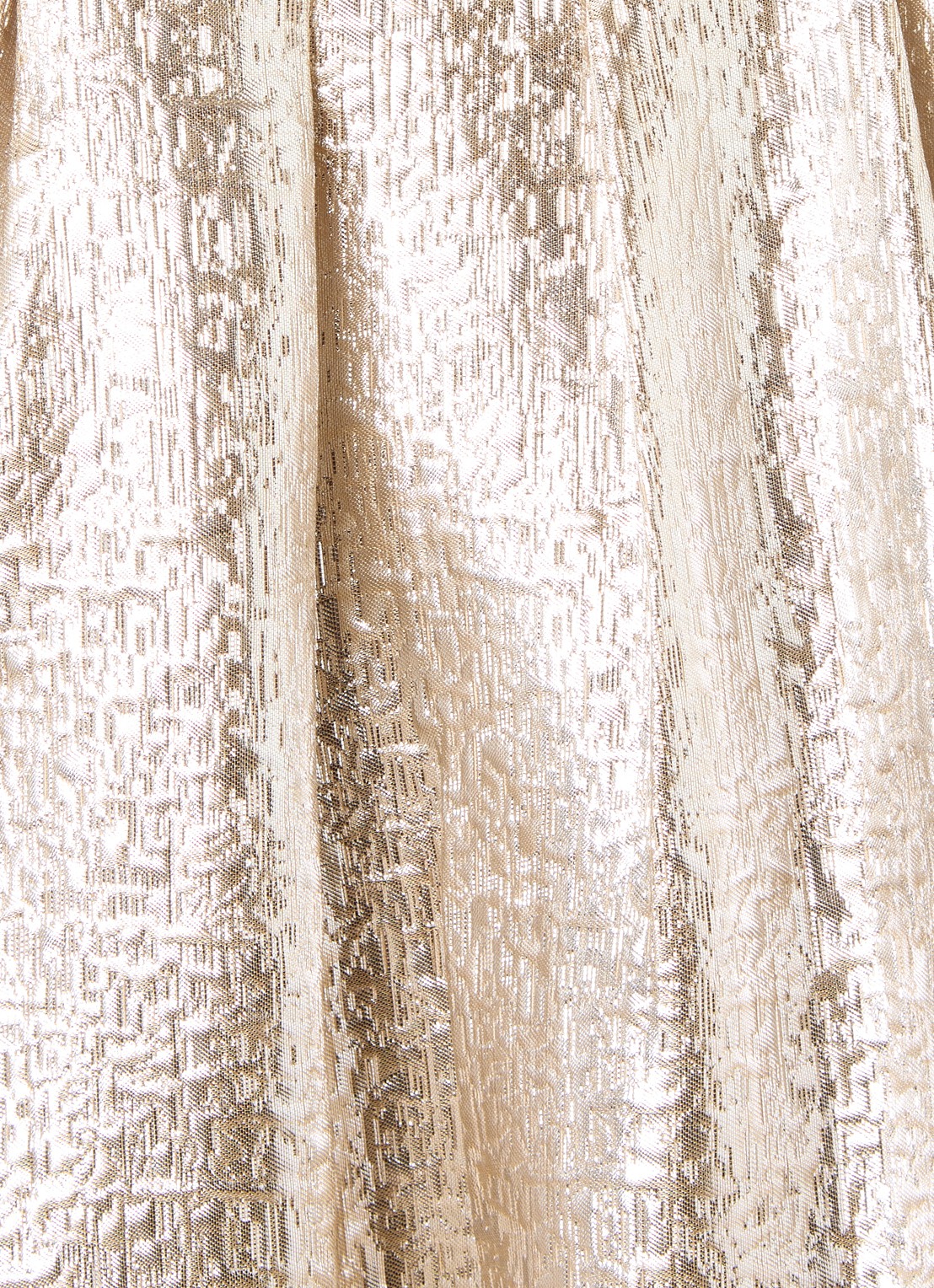 Sofie Schnoor Andysy jurk met metallic finish - detail 3 goud