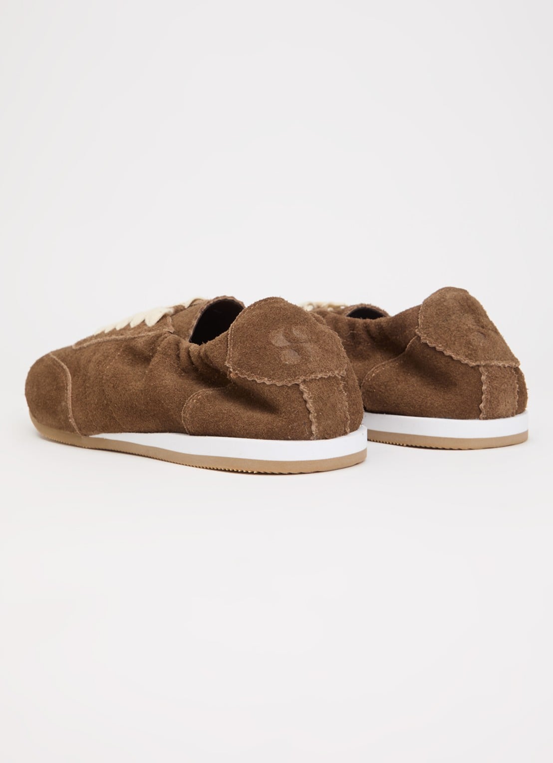 Sofie Schnoor Avysw sneakerina van suède - achterkant lichtbruin