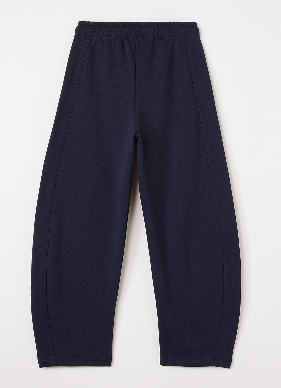Sofie Schnoor Bara tapered fit joggingbroek met steekzakken - voorkant 2 donkerblauw