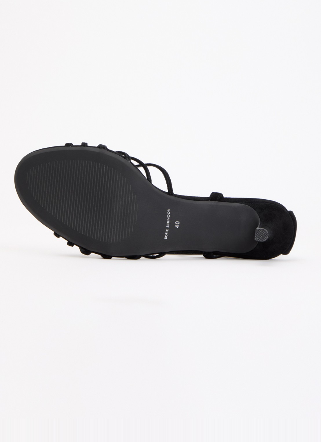 Sofie Schnoor Cecesw sandalette van suède  - detail 3 zwart