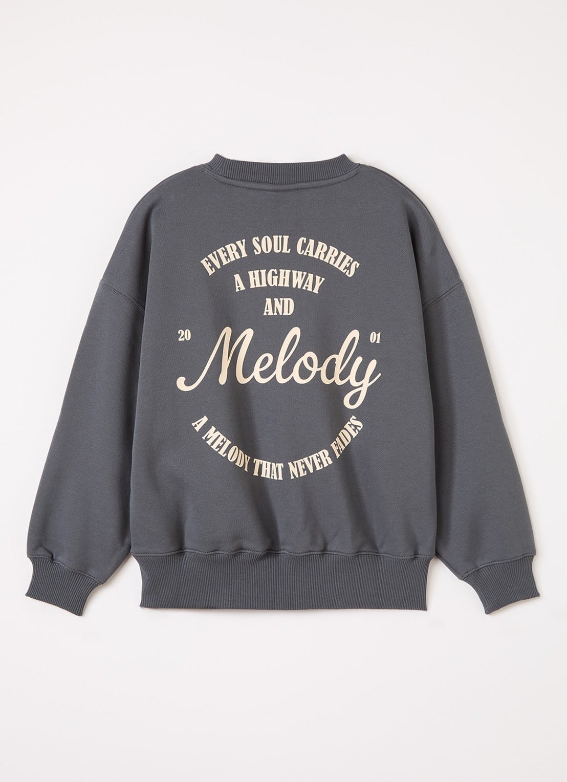 Sofie Schnoor Eli sweater met borduring - voorkant 2 grijs