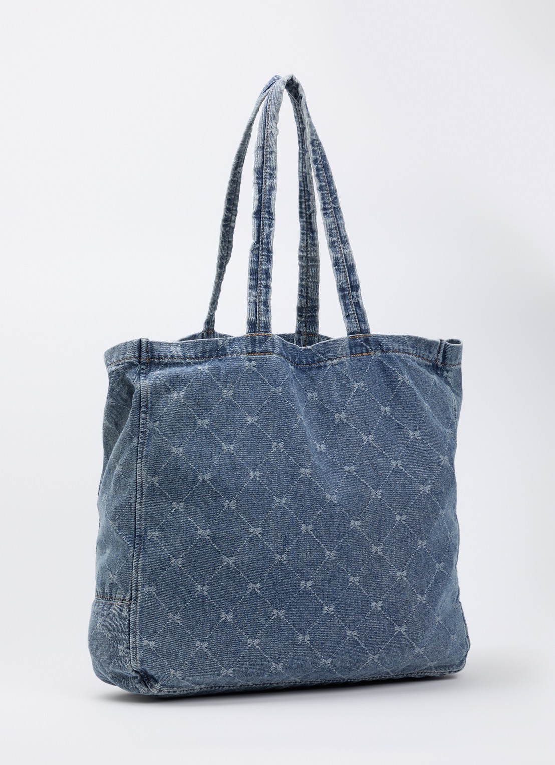 Sofie Schnoor Elin shopper van denim  - achterkant 5 indigo