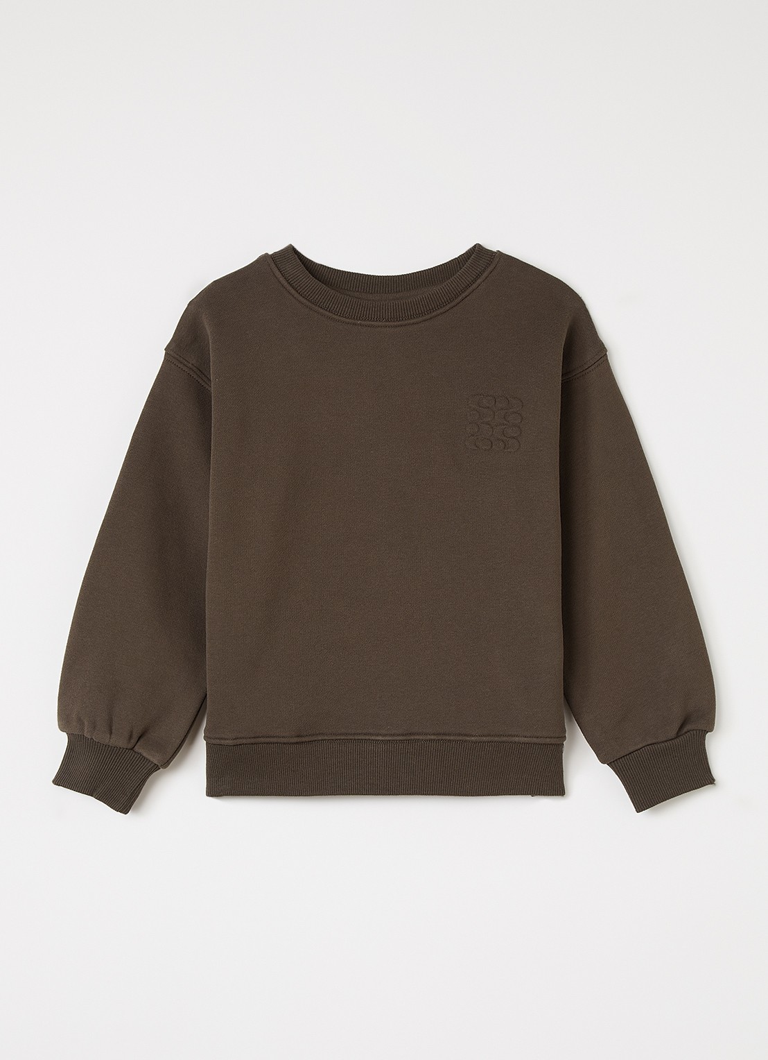 Sofie Schnoor Elis sweater met print - voorkant bruin